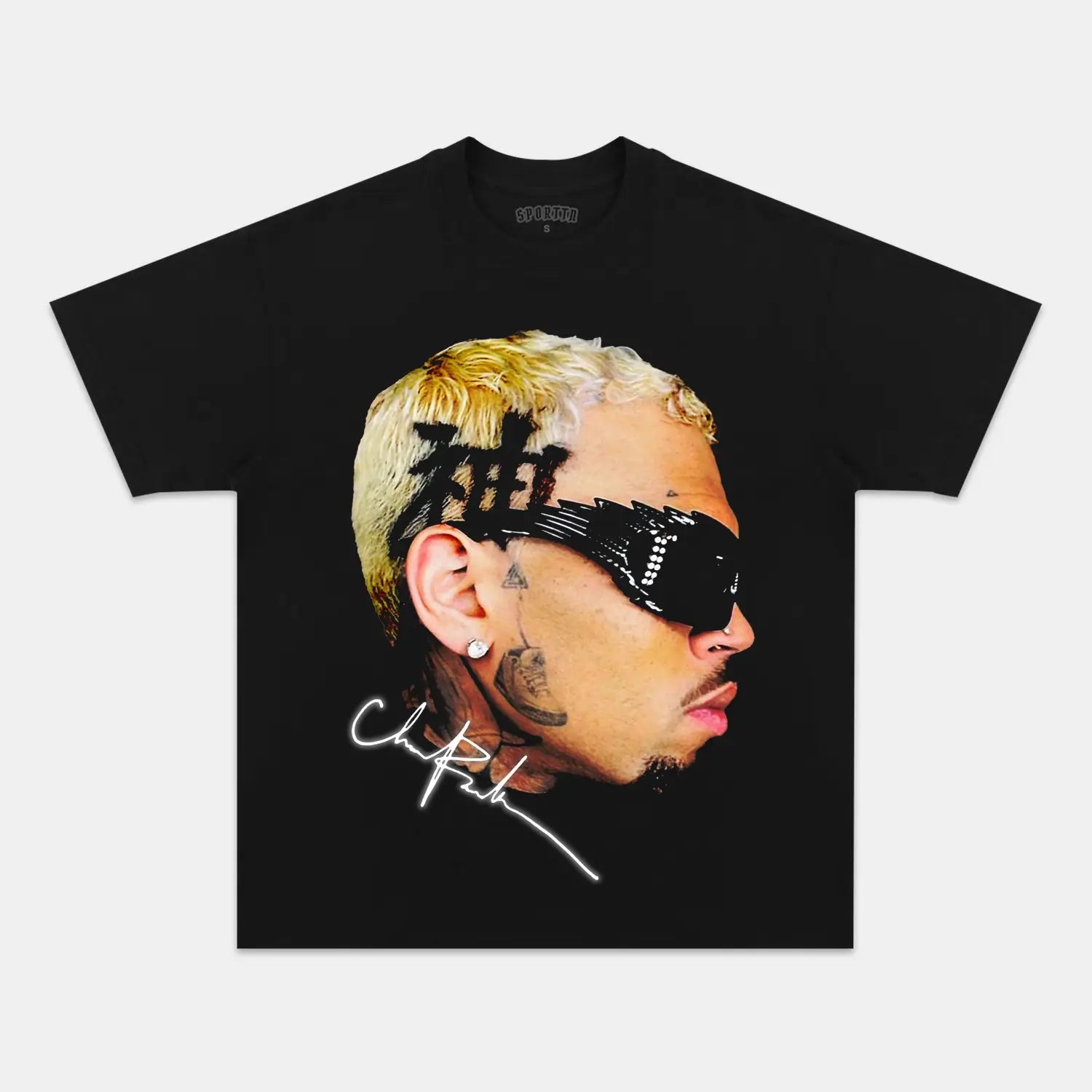 CHRIS BROWN BIG FACE V2 TEE