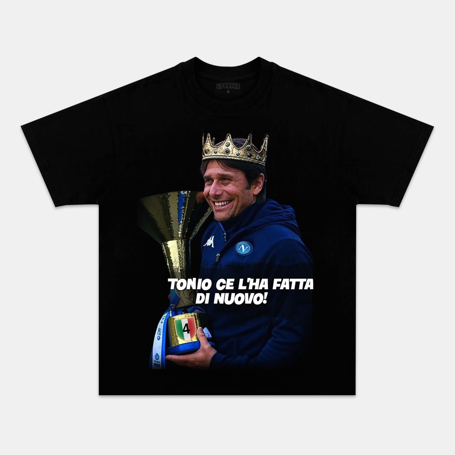 NAPOLI WIN 4TH SERIE A TITLE TEE