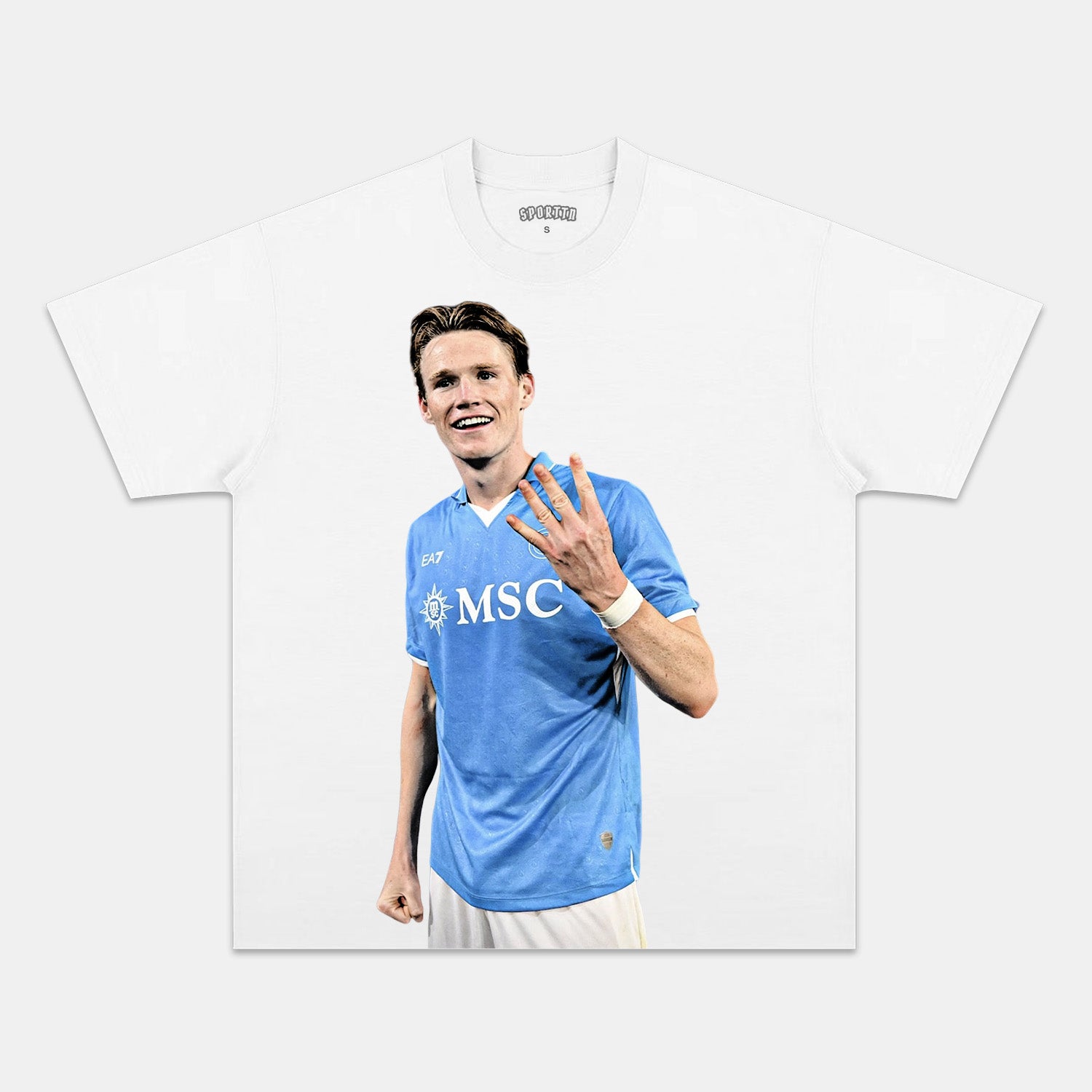 NAPOLI WIN 4TH SERIE A TITLE TEE