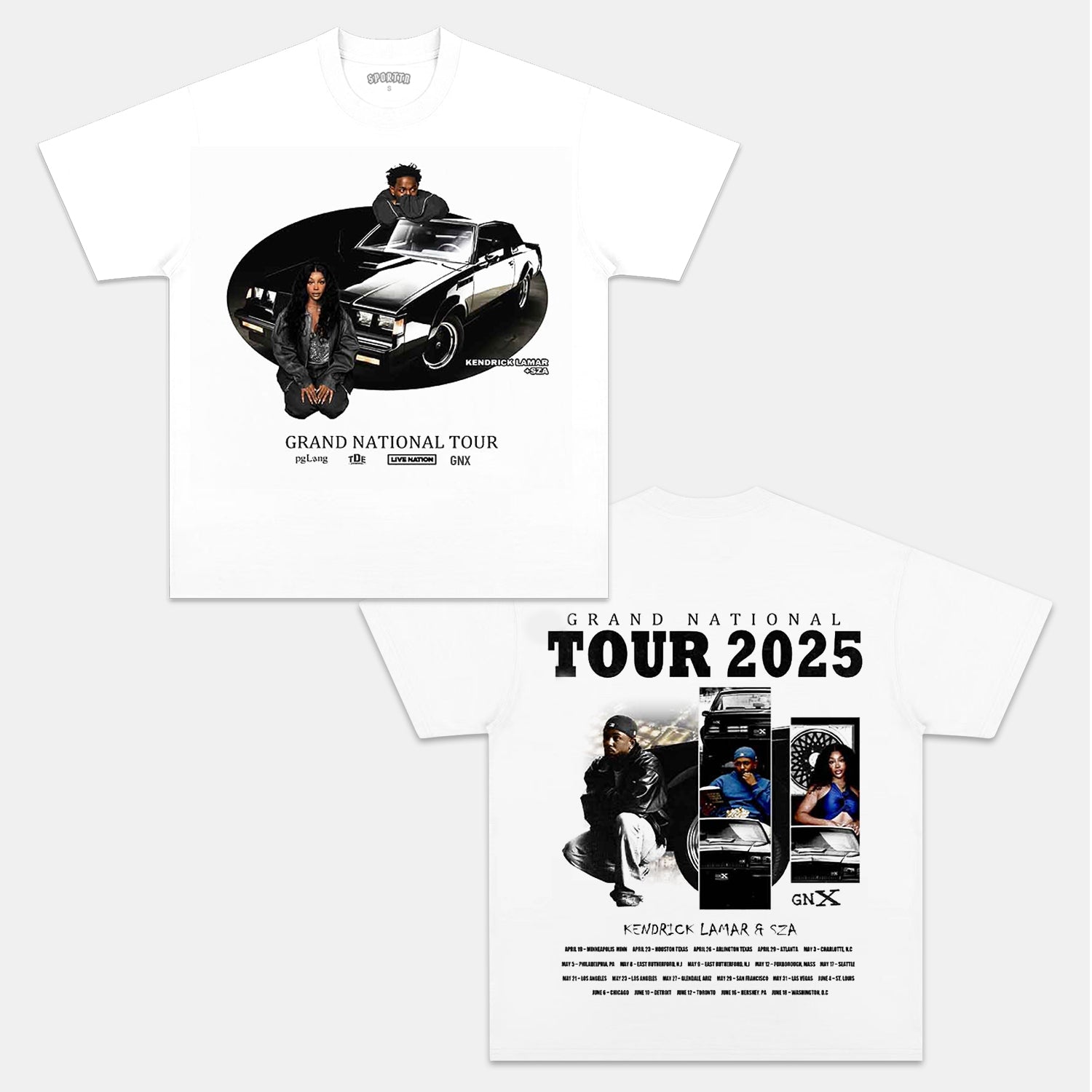 KENDRICK LAMAR & SZA TEE