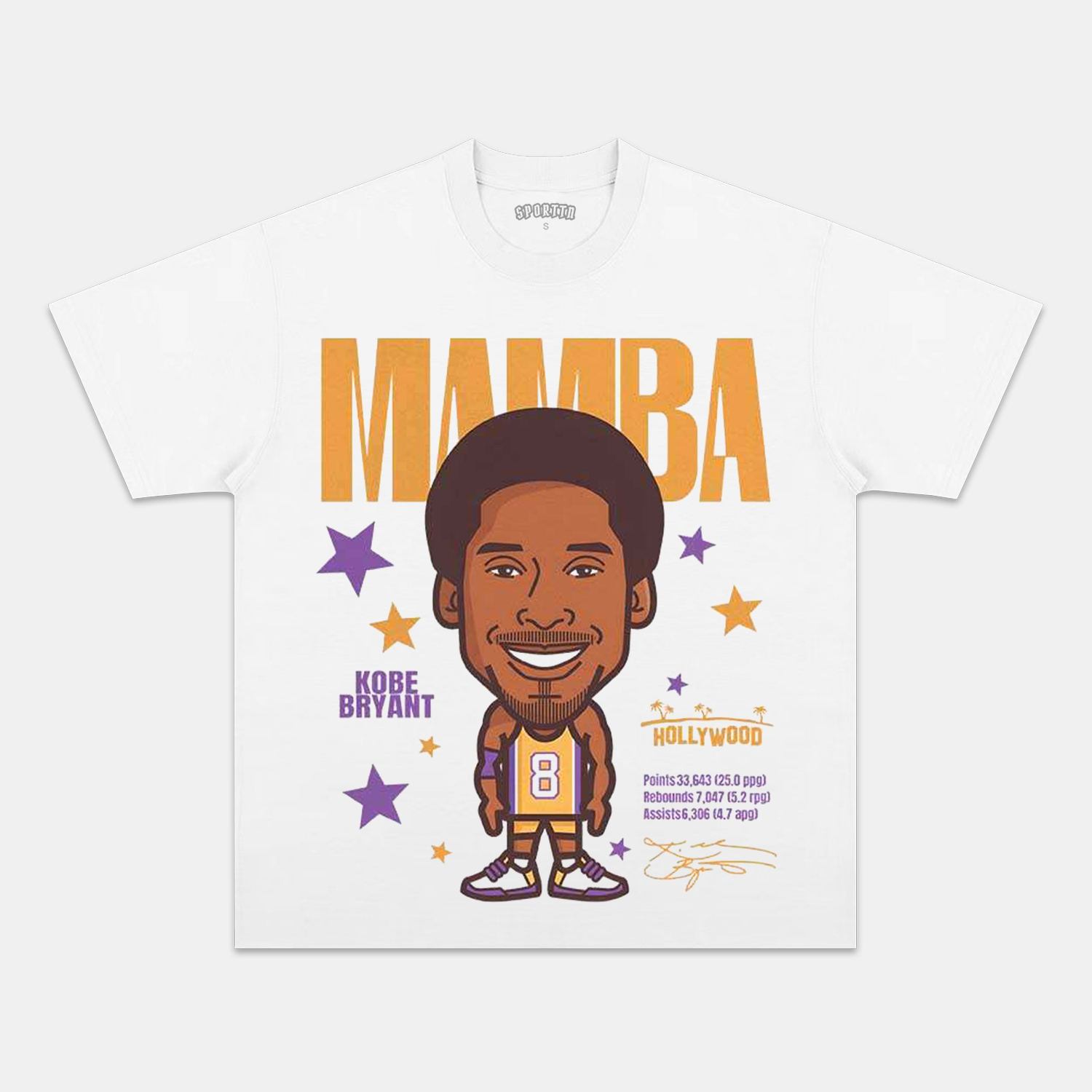 KOBE CARTOON TEE