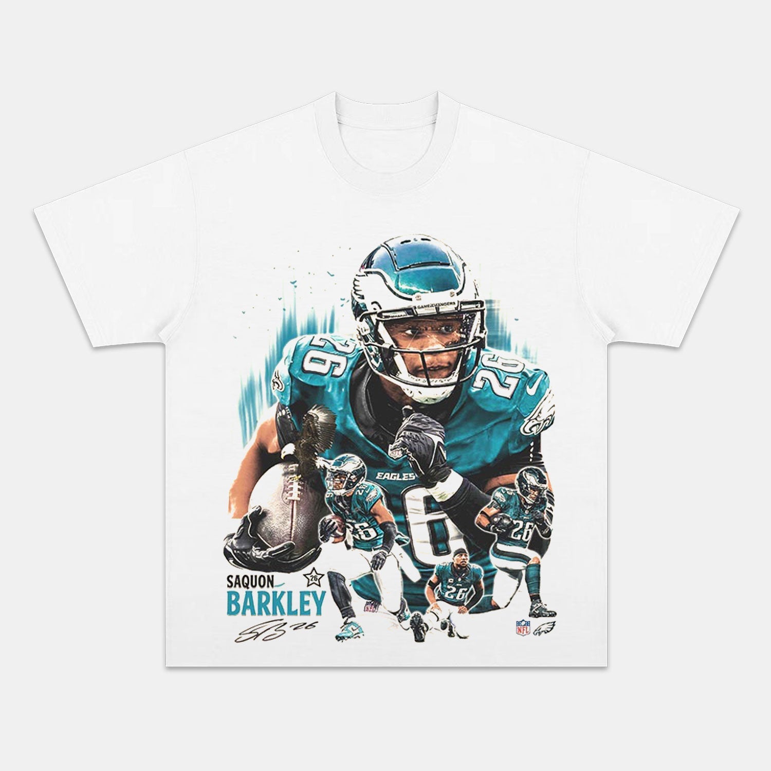 SAQUON BARKLEY EAGLES TEE