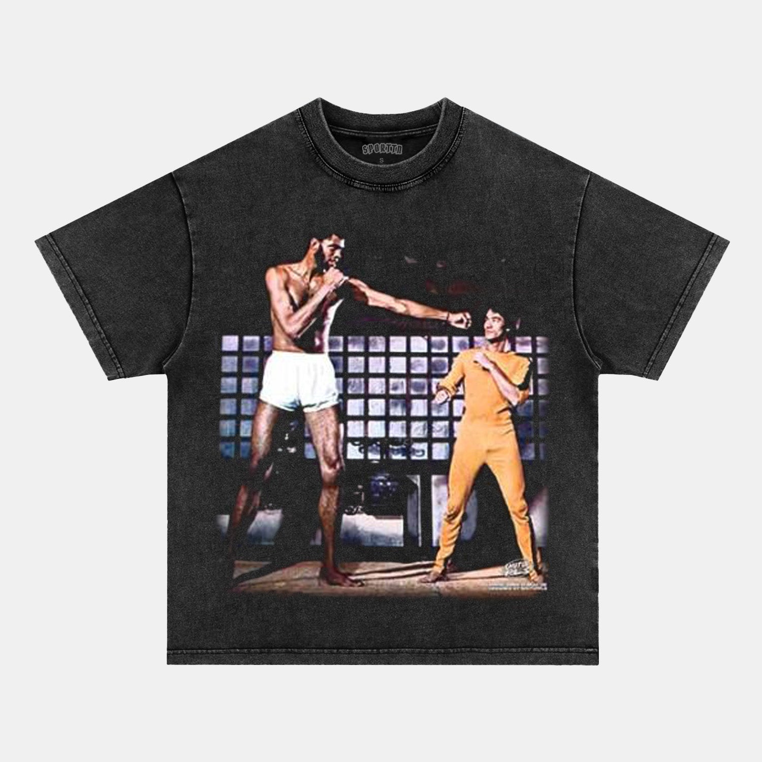 KAREEM JABBAR VS BRUCE LEE TEE
