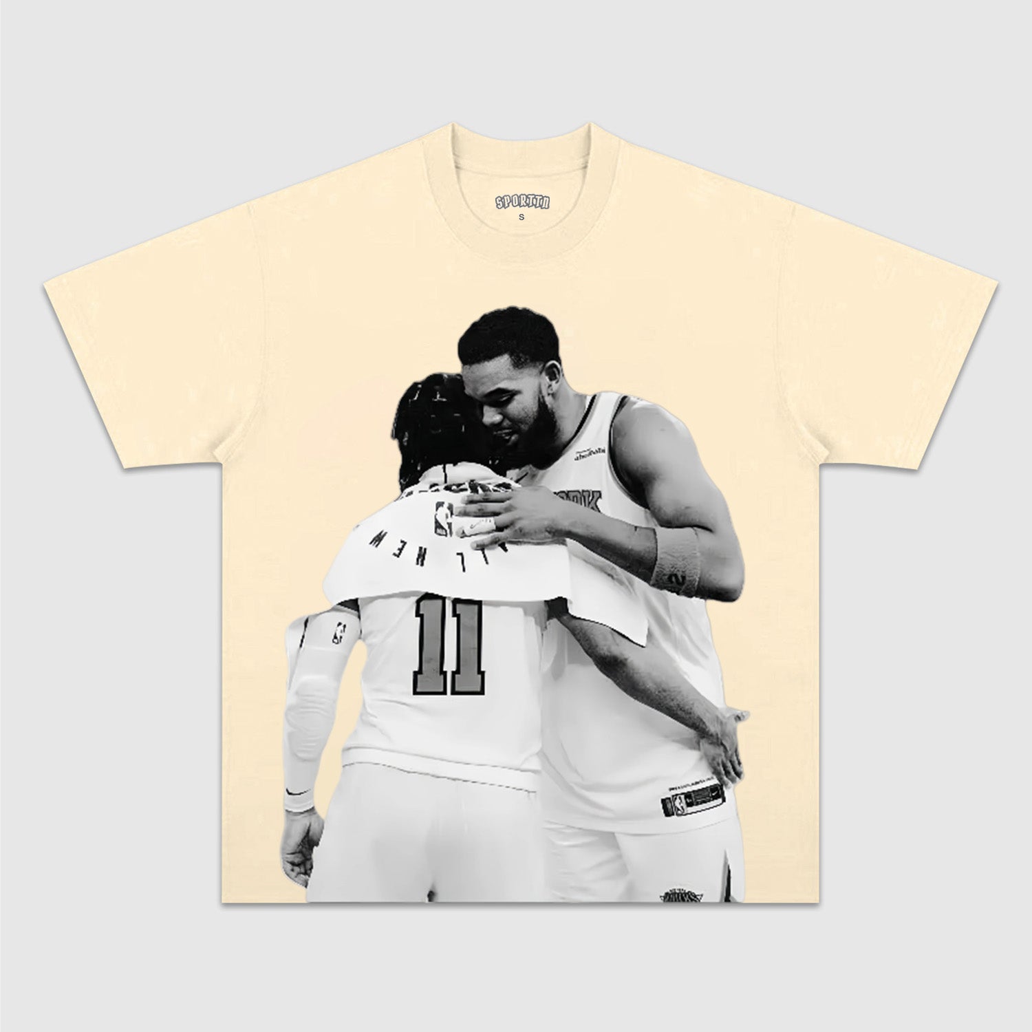 JALEN BRUNSON AND TOWNS TEE