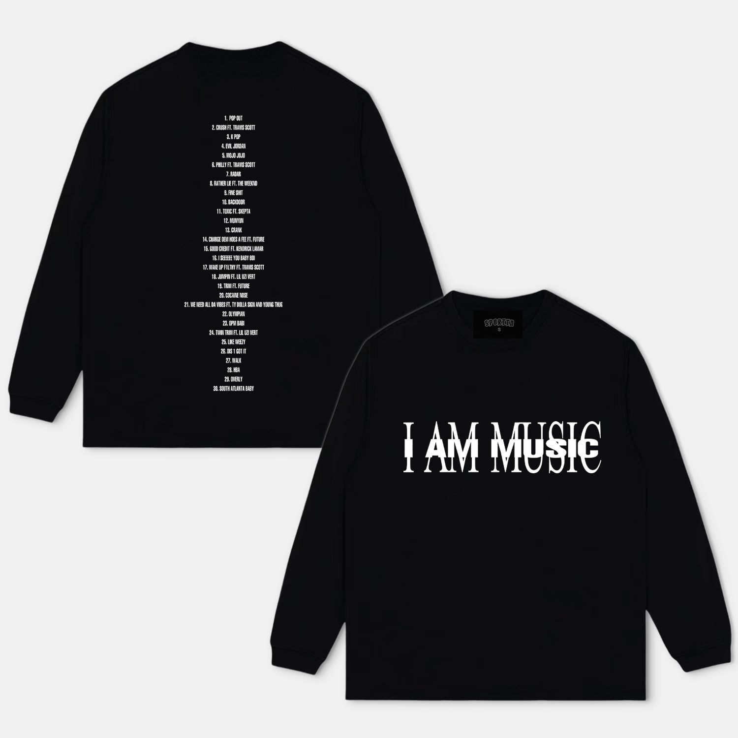 PLAYBOI CARTI & I AM MUSIC 2025 V2 TEE