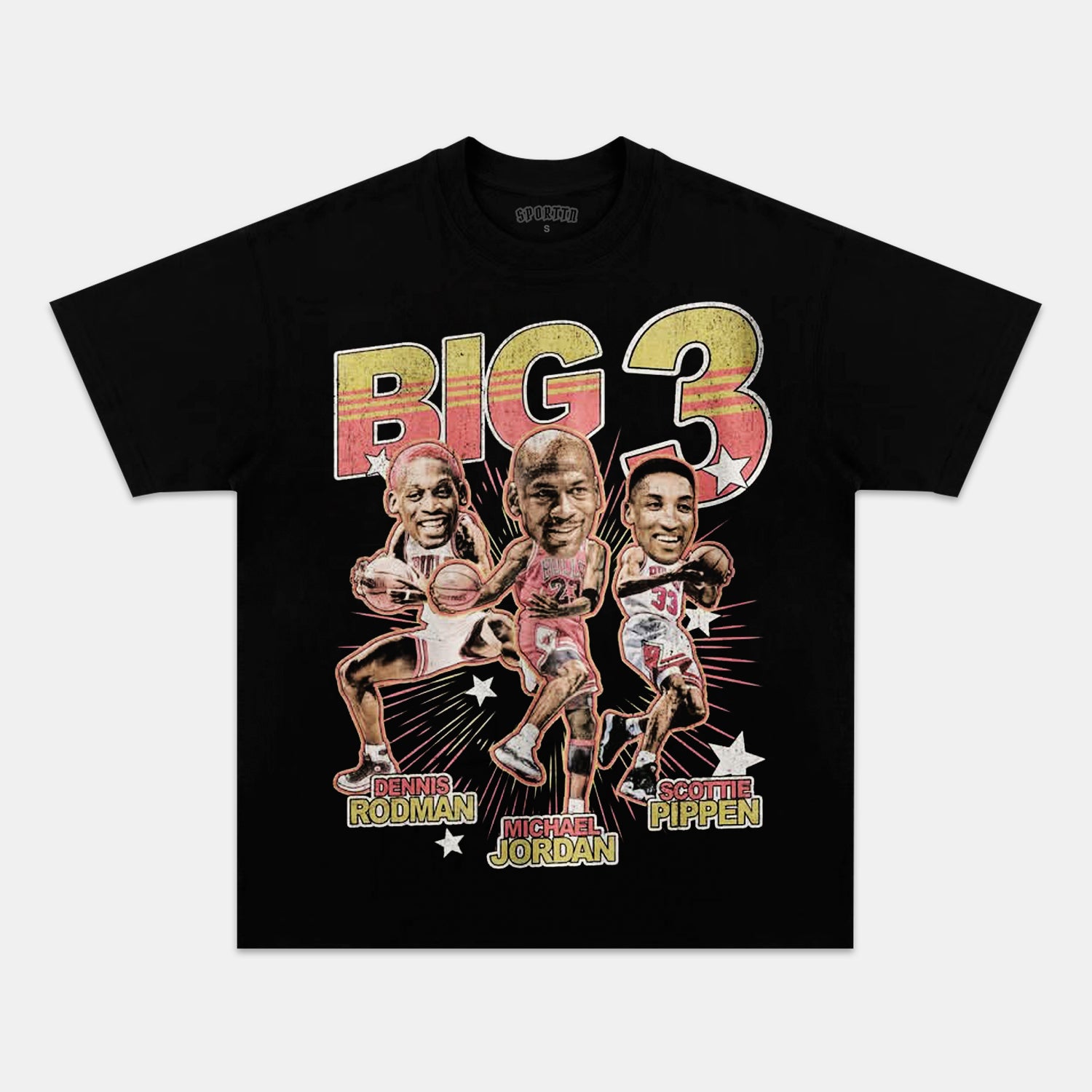 CHICAGO BULLS BIG 3 TEE