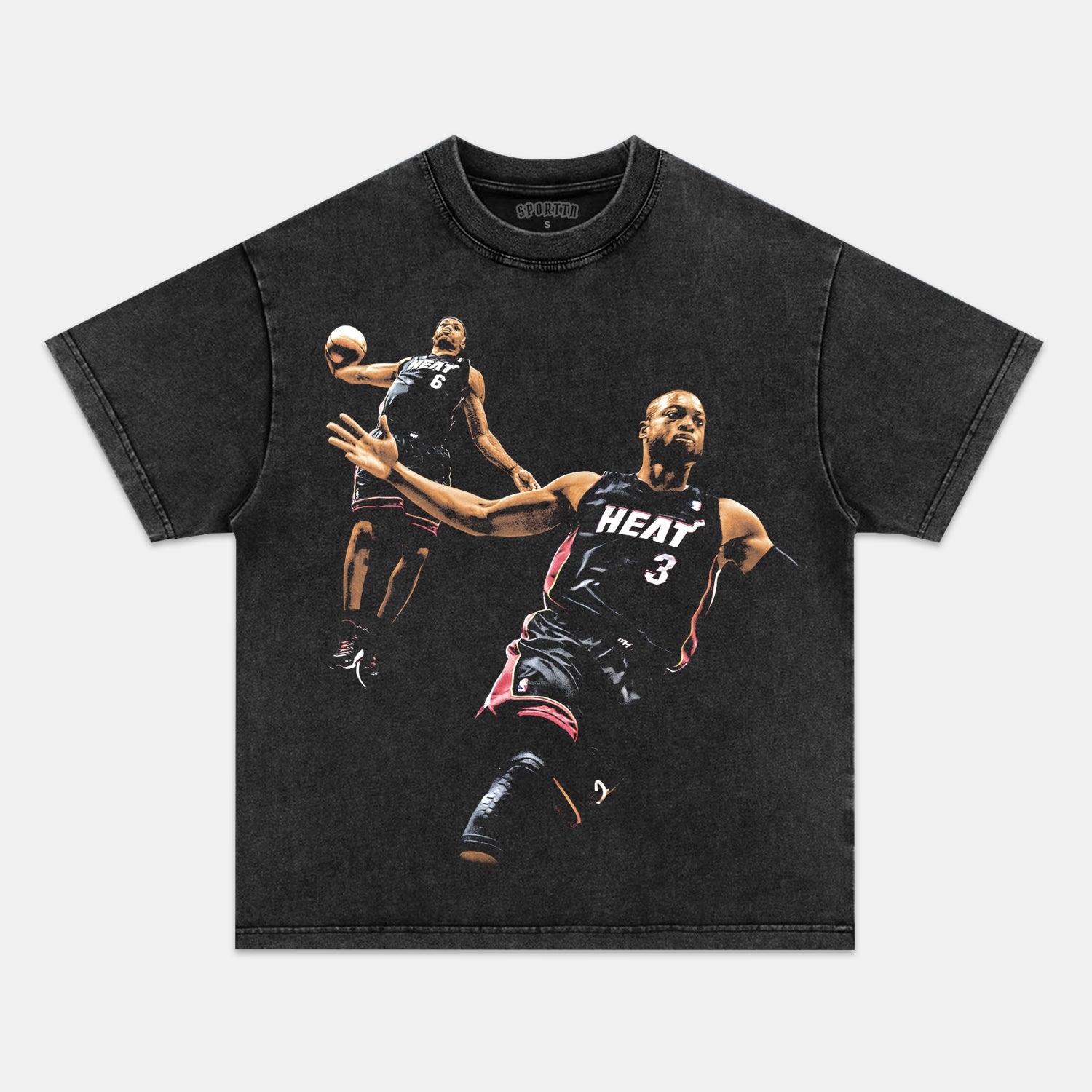 LEBRON JAMES X DWAYNE WADE GRAPHIC TEE
