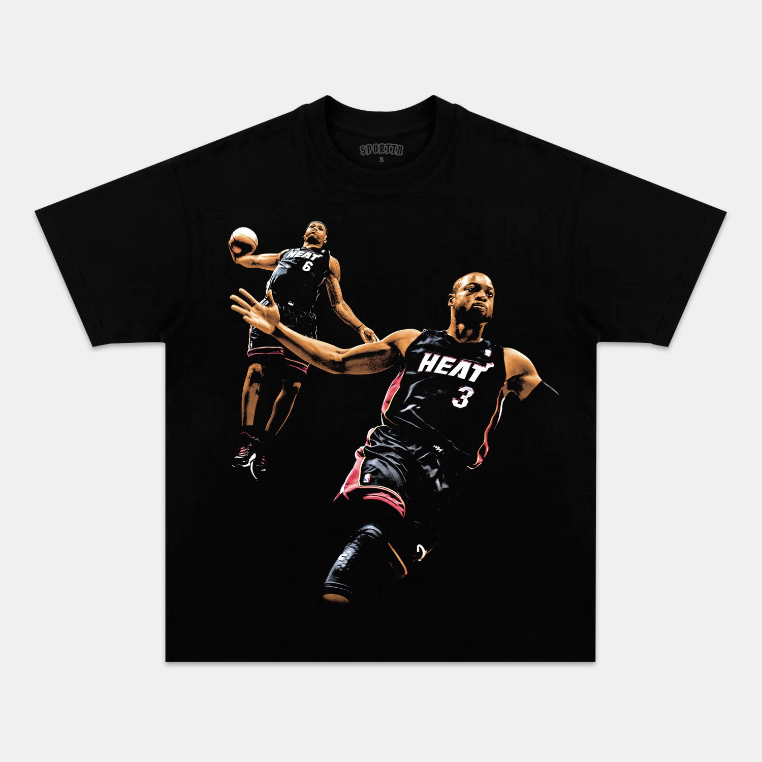 LEBRON JAMES X DWAYNE WADE GRAPHIC TEE