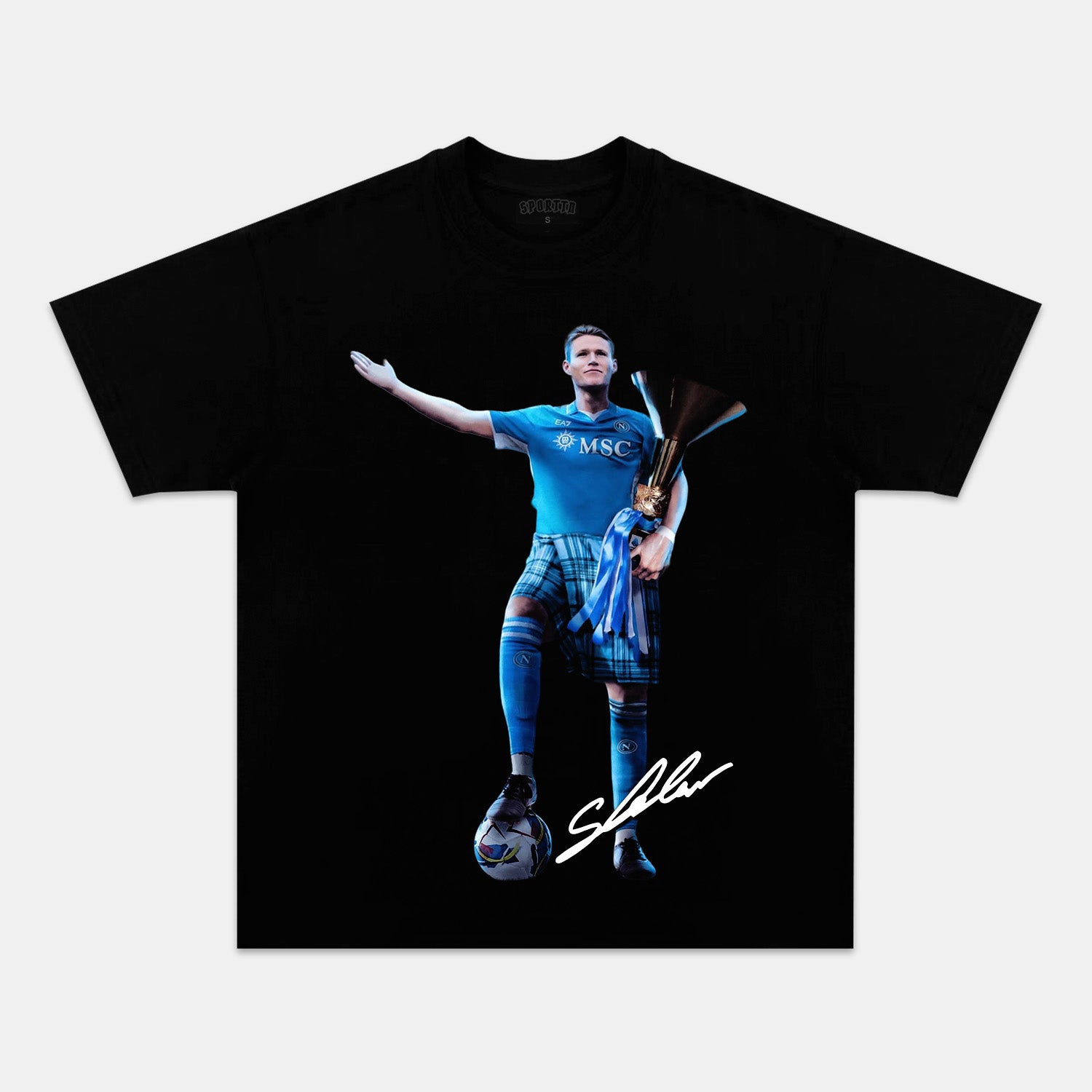 NAPOLI WIN 4TH SERIE A TITLE TEE