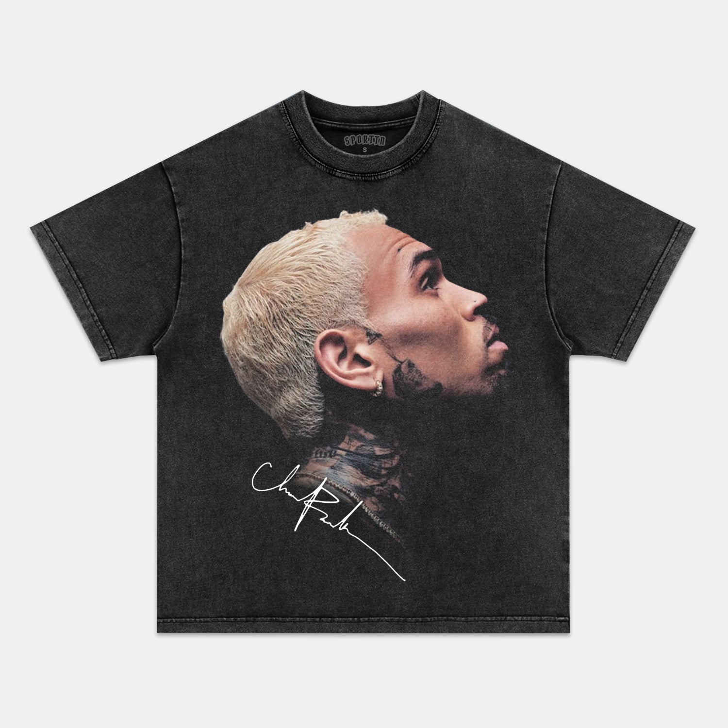 CHRIS BROWN 2025 BIG FACE TEE