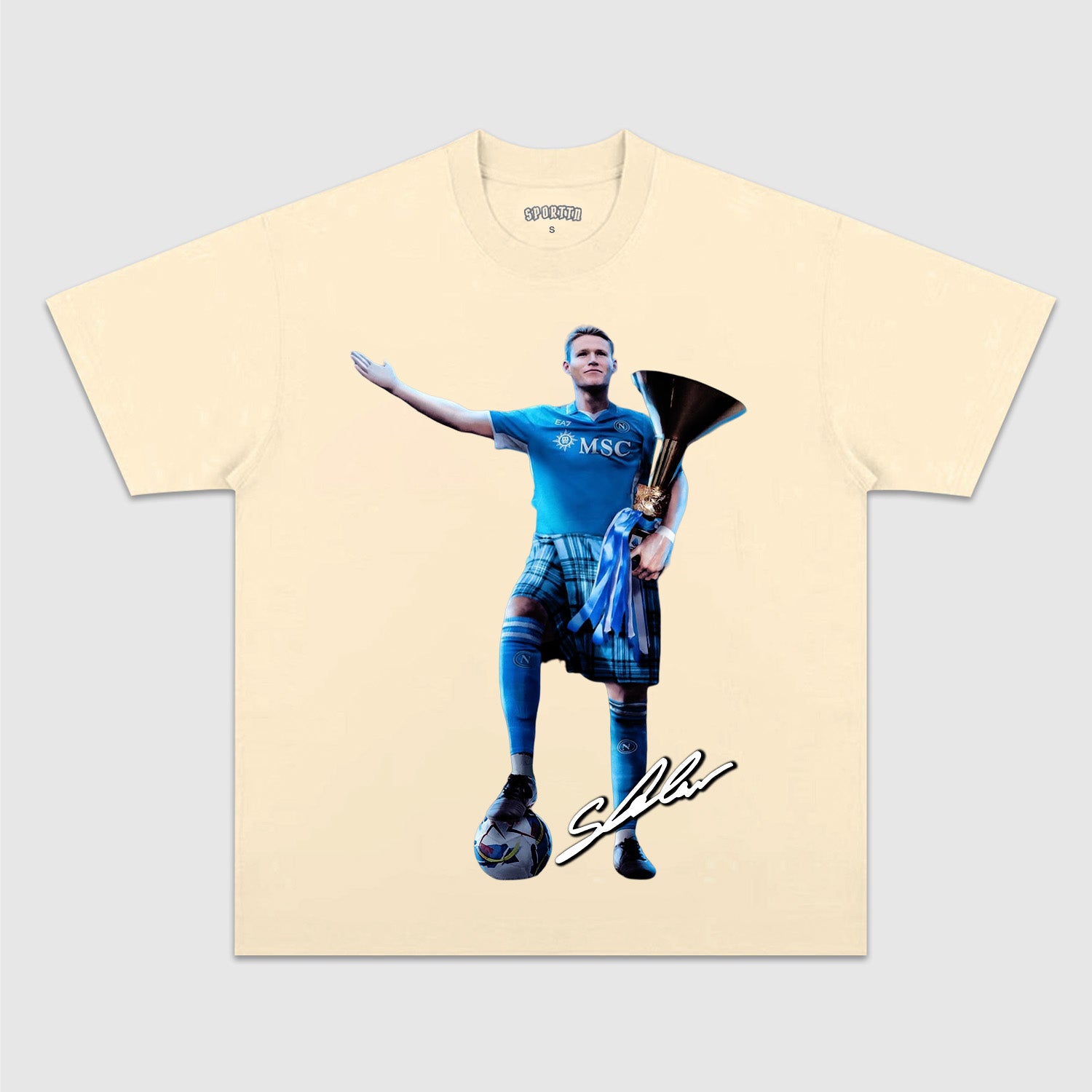 NAPOLI WIN 4TH SERIE A TITLE TEE