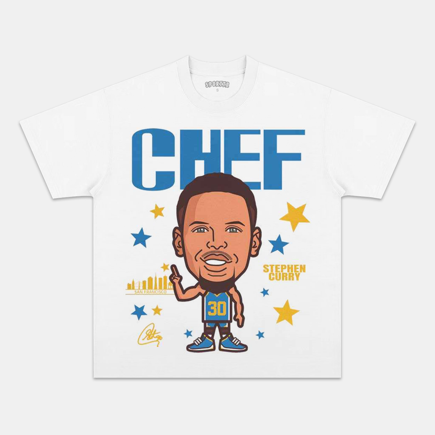 CURRY CARTOON TEE