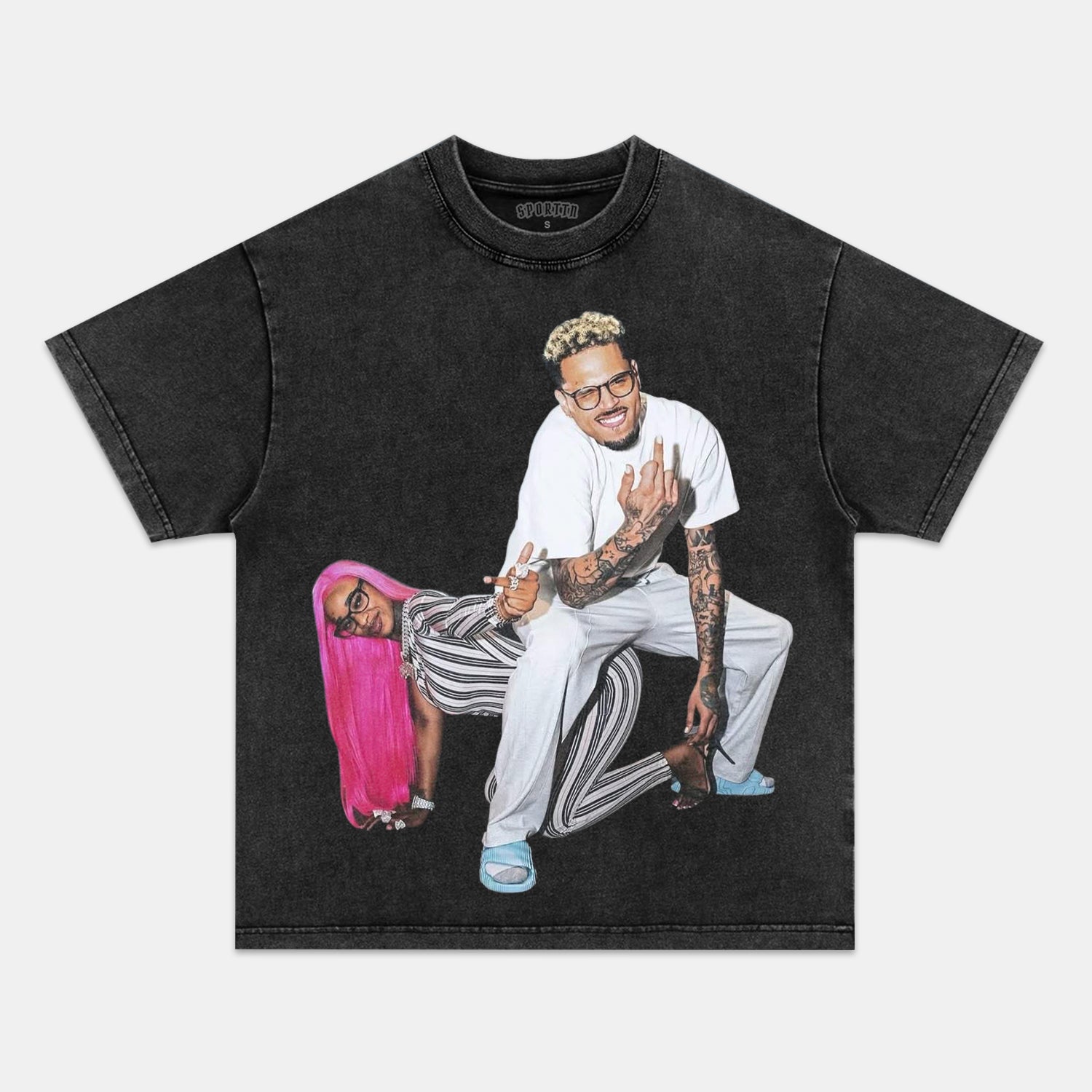 CHRIS BROWN & SEXYY RED TEE