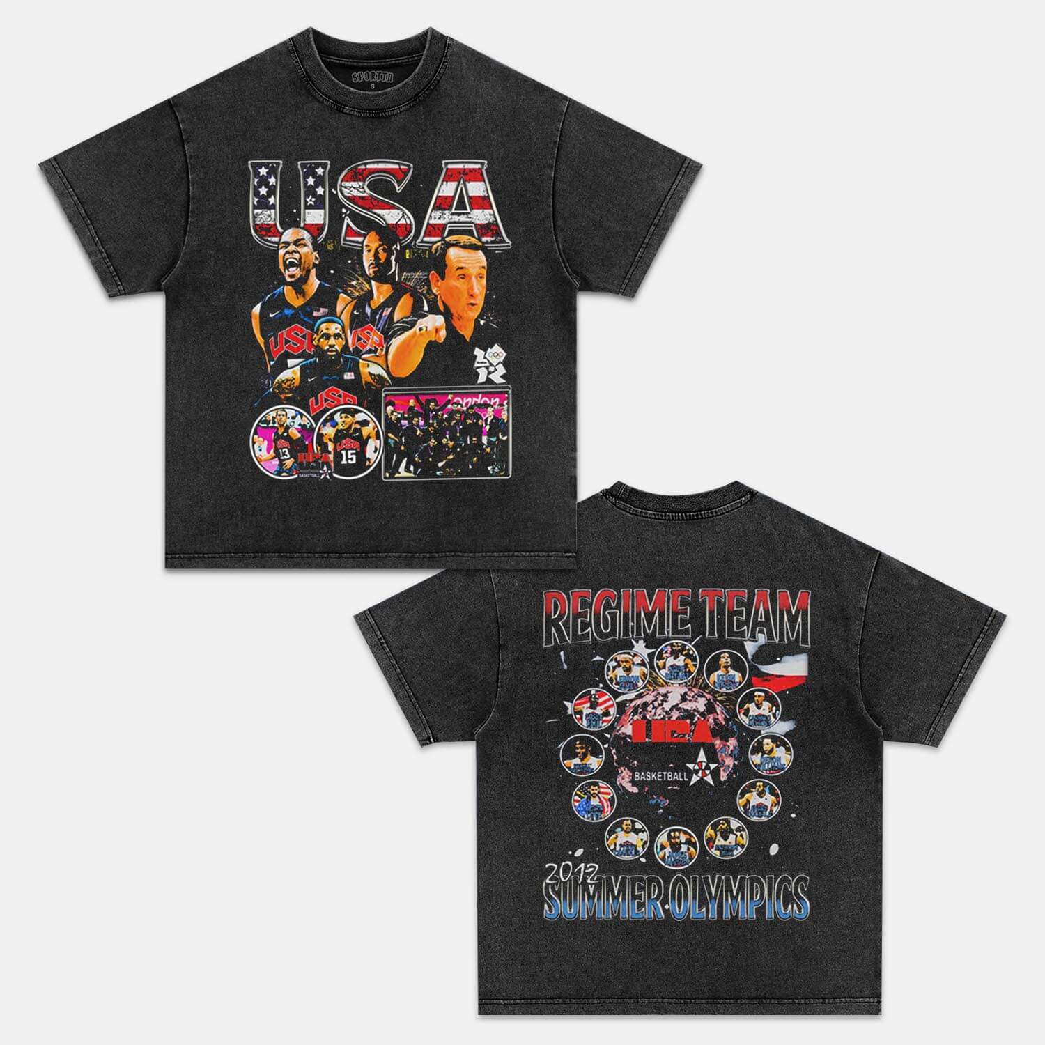 USA TEAM VINTAGE TEE