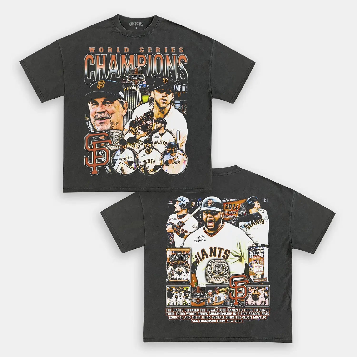 2014 WORLD SERIES CHAMPS - GIANTS TEE - DS