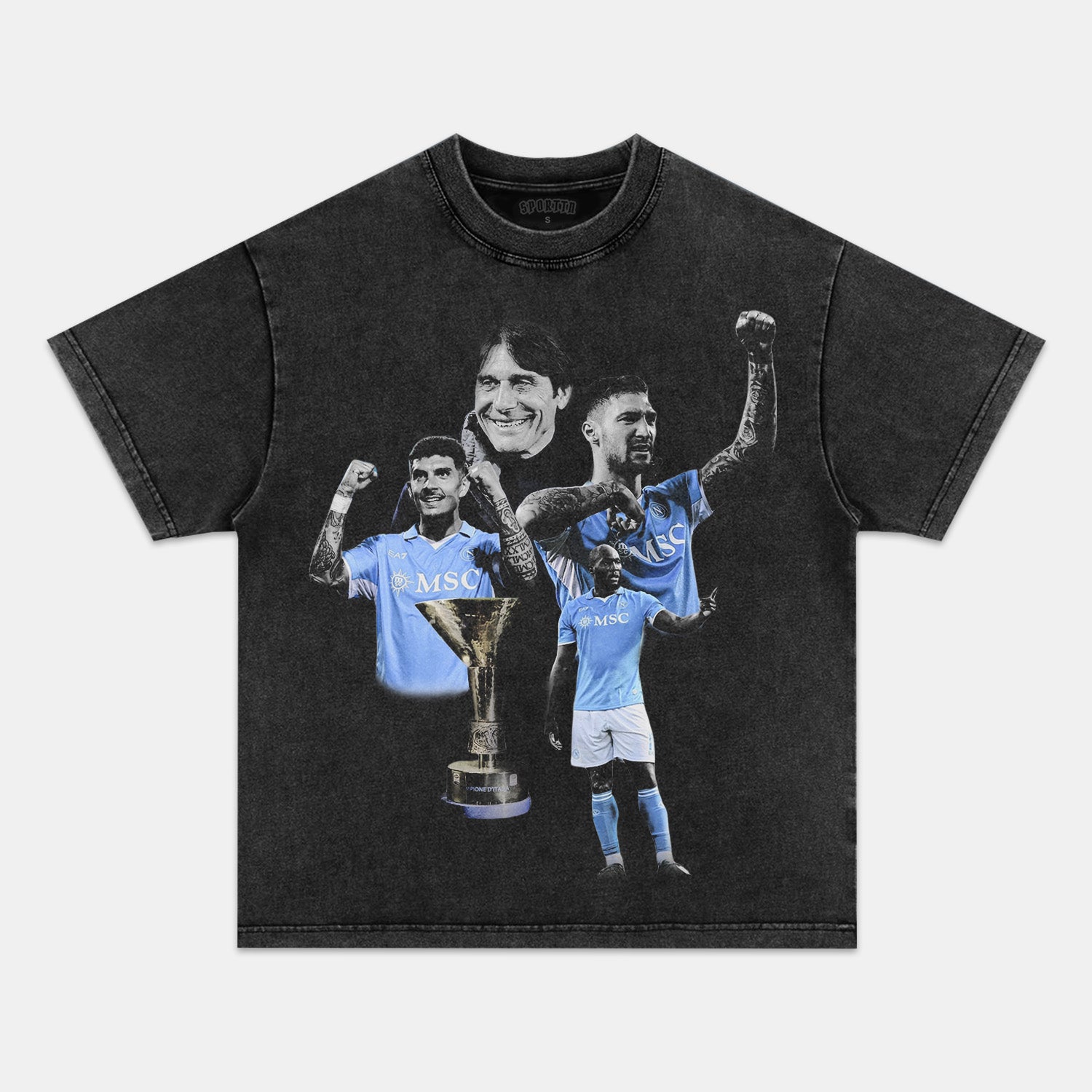 NAPOLI WIN 4TH SERIE A TITLE TEE