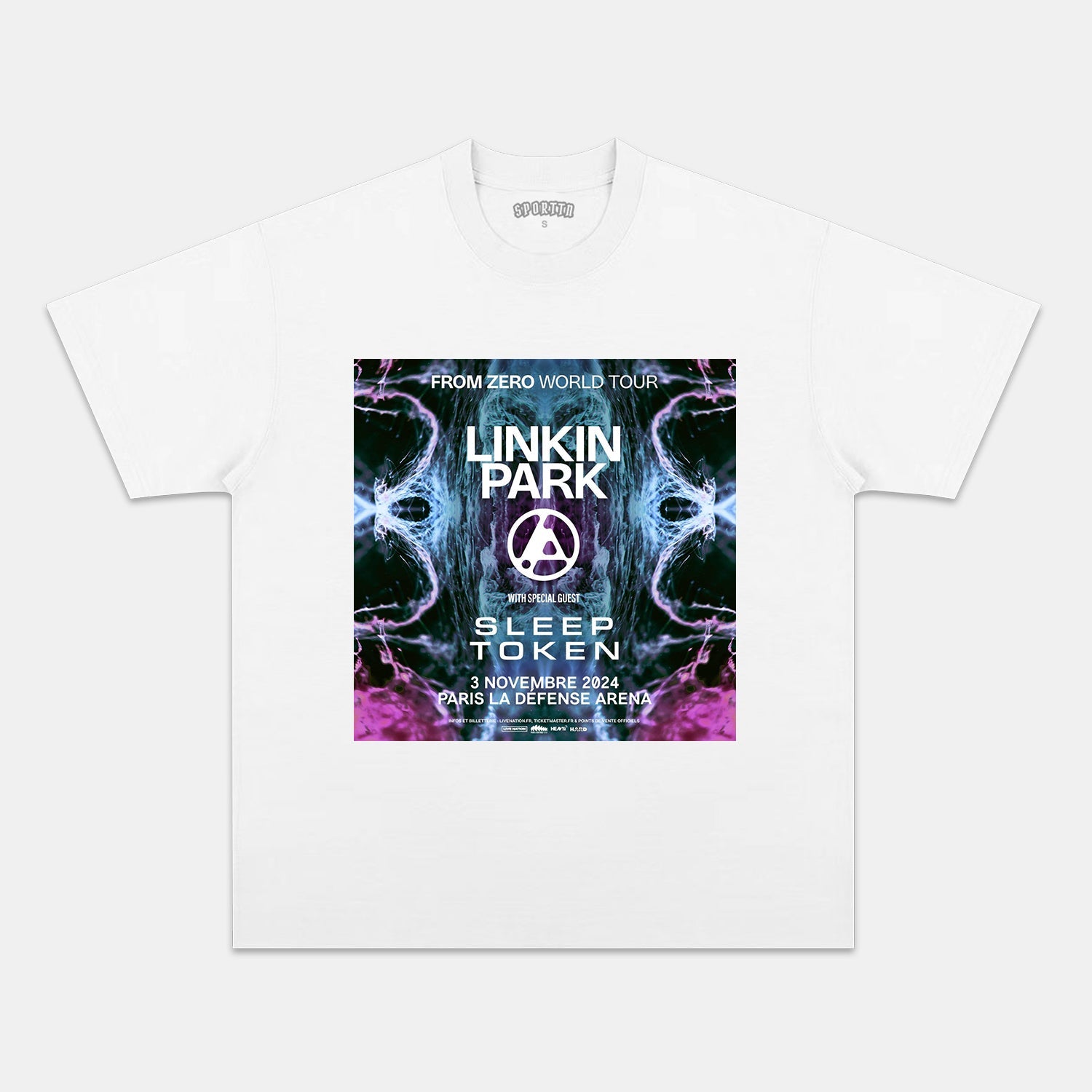 LINKIN PARK & FROM ZERO WORLD TOUR TEE