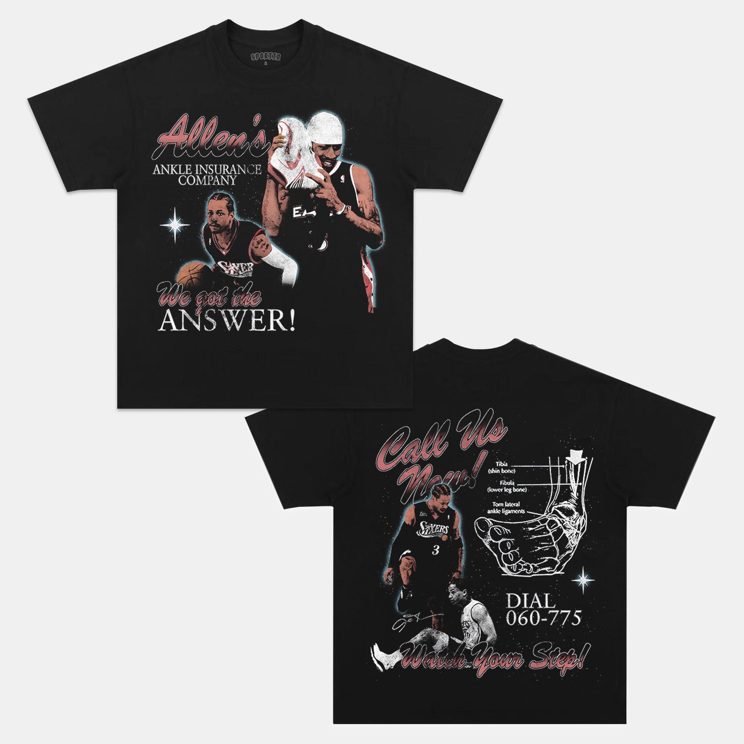 ALLEN IVERSON TEE. 4.24