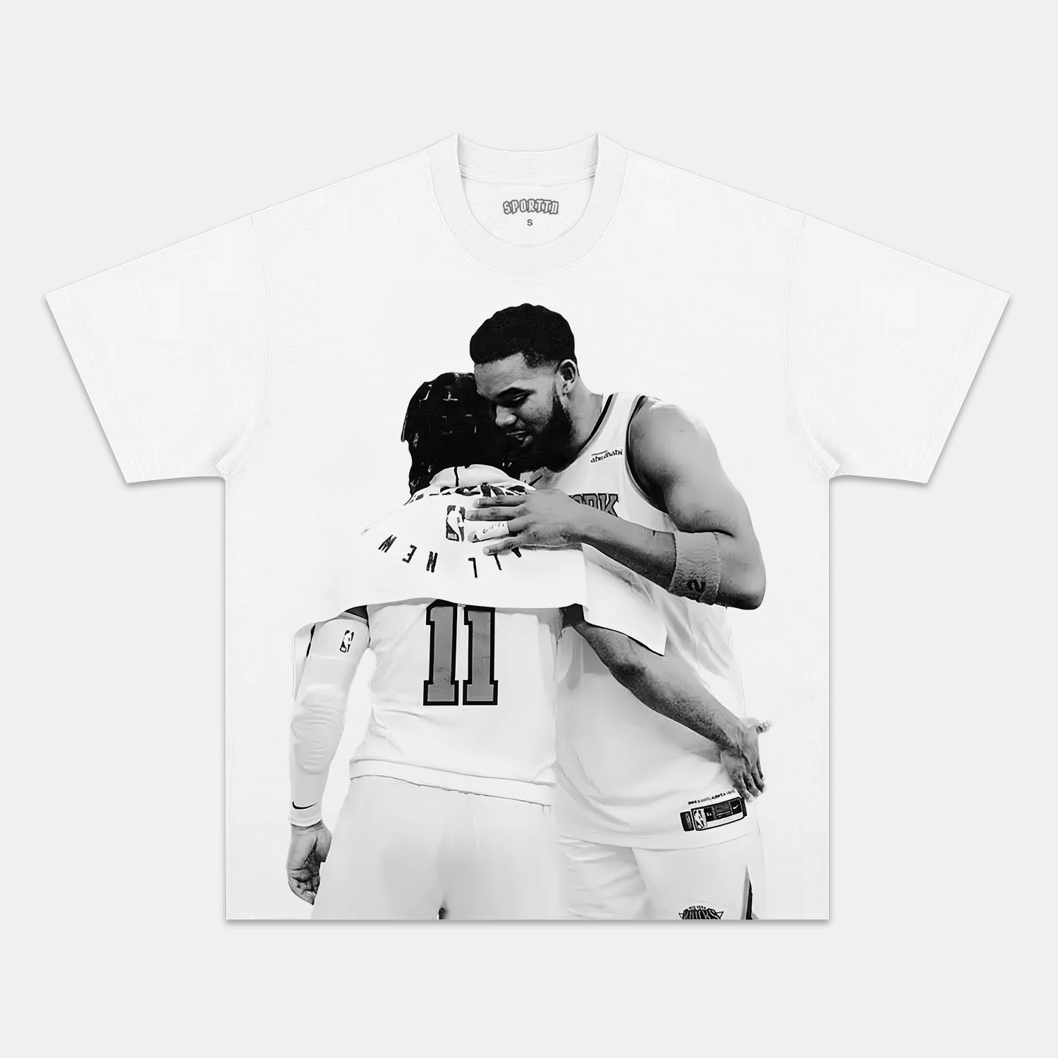 JALEN BRUNSON AND TOWNS TEE