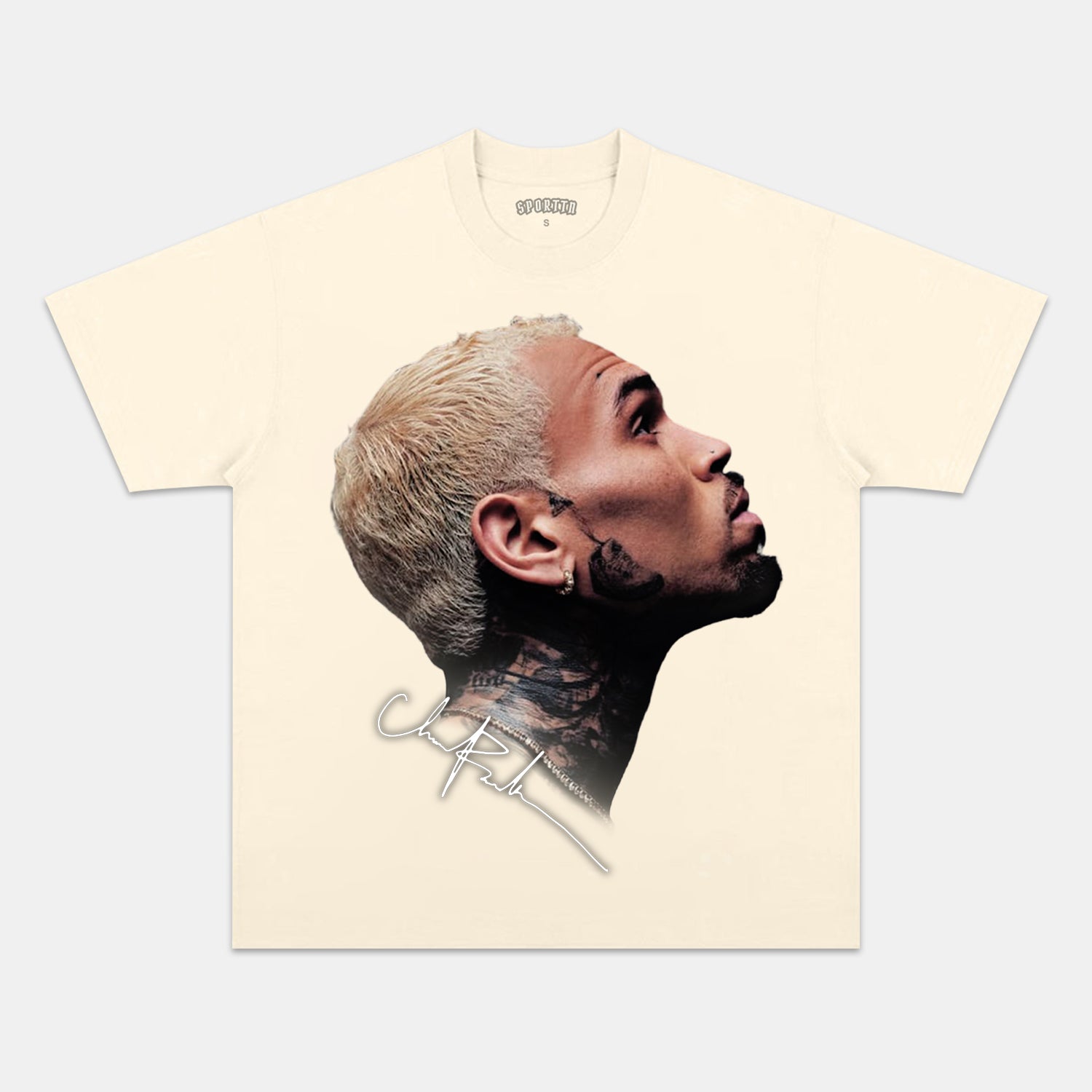 CHRIS BROWN 2025 BIG FACE TEE