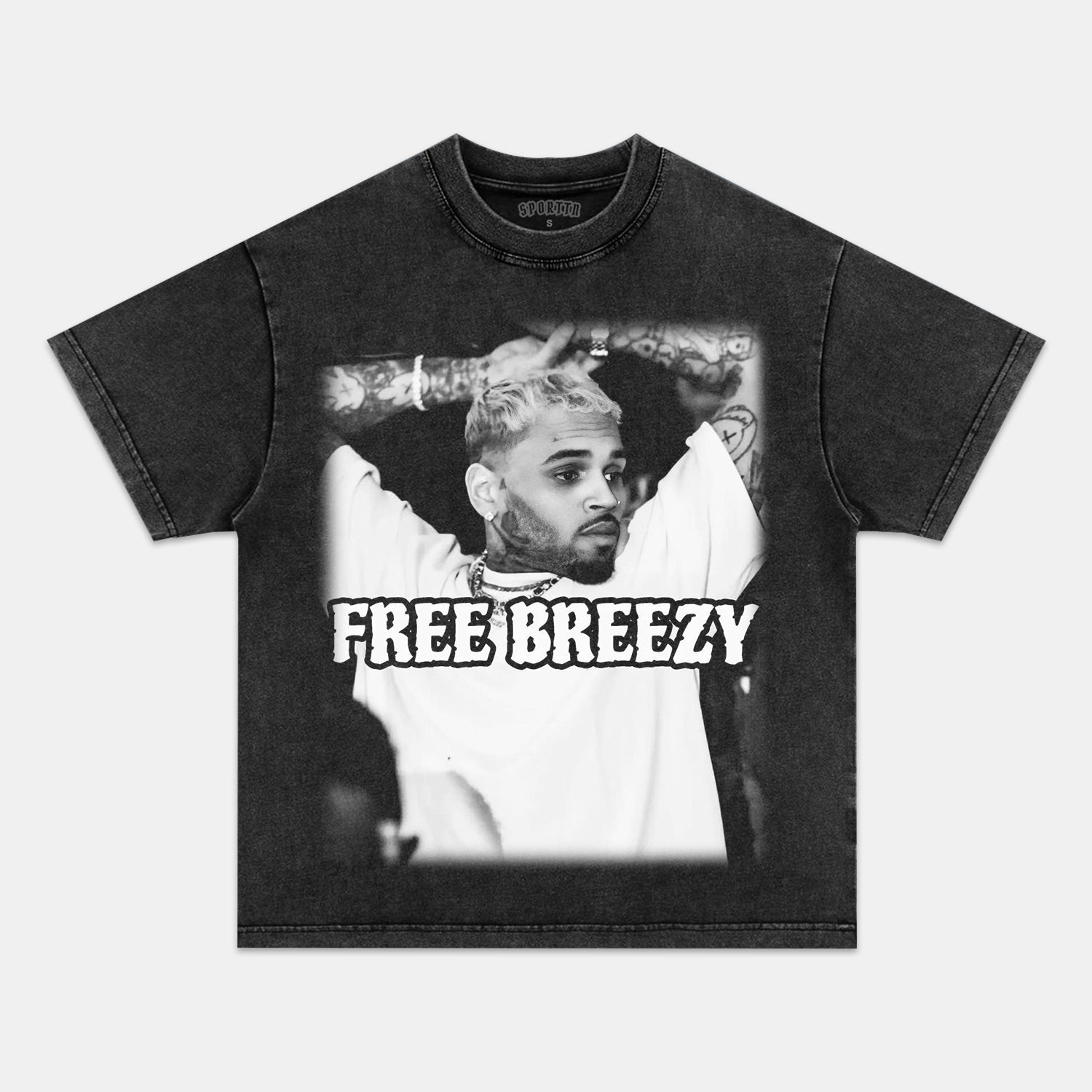 FREE BREEZY & CHRIS BROWN TEE