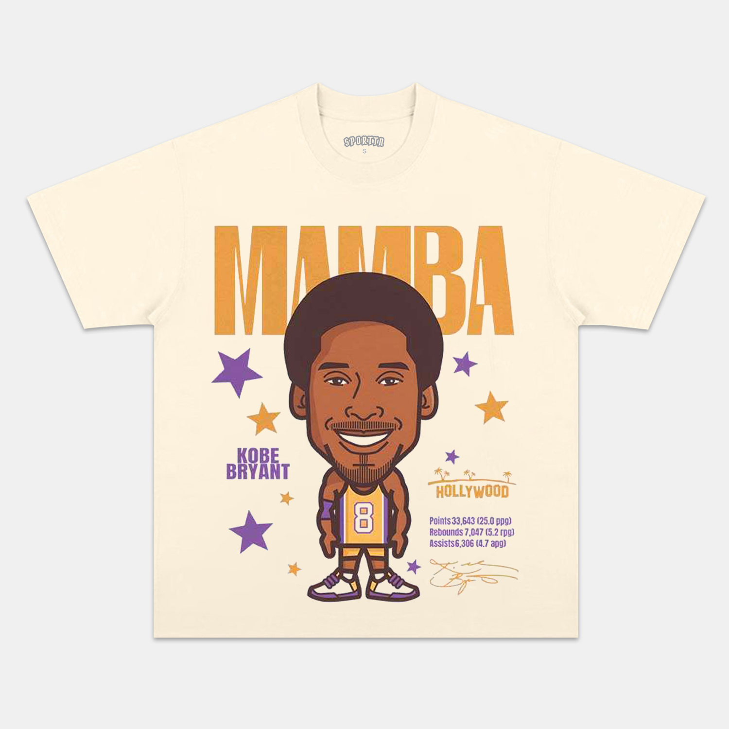 KOBE CARTOON TEE