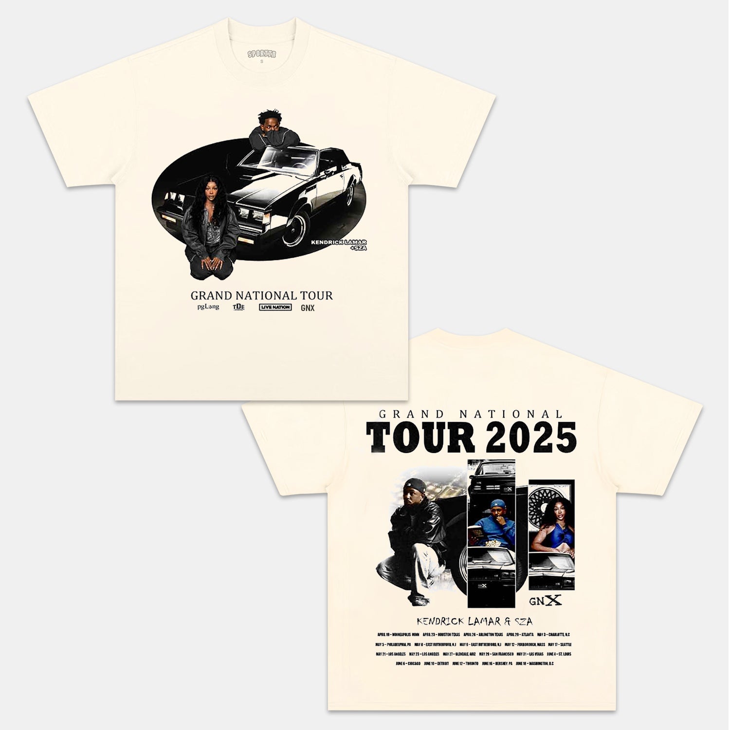 KENDRICK LAMAR & SZA TEE