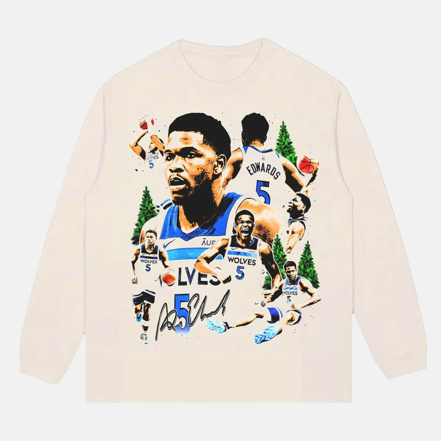 ANTHONY EDWARDS 4.24-2 LONG SLEEVE