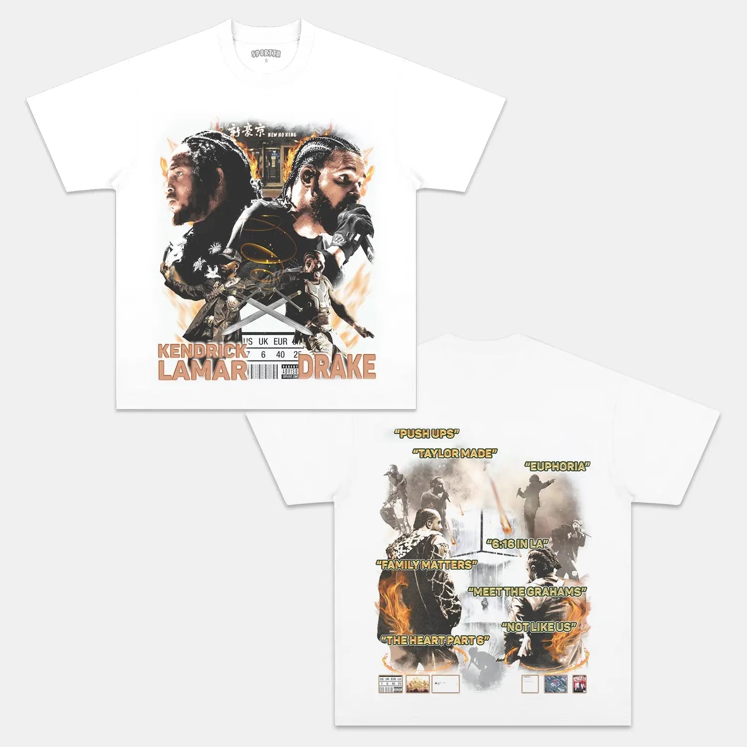 DRAKE VS KDOT V5 TEE