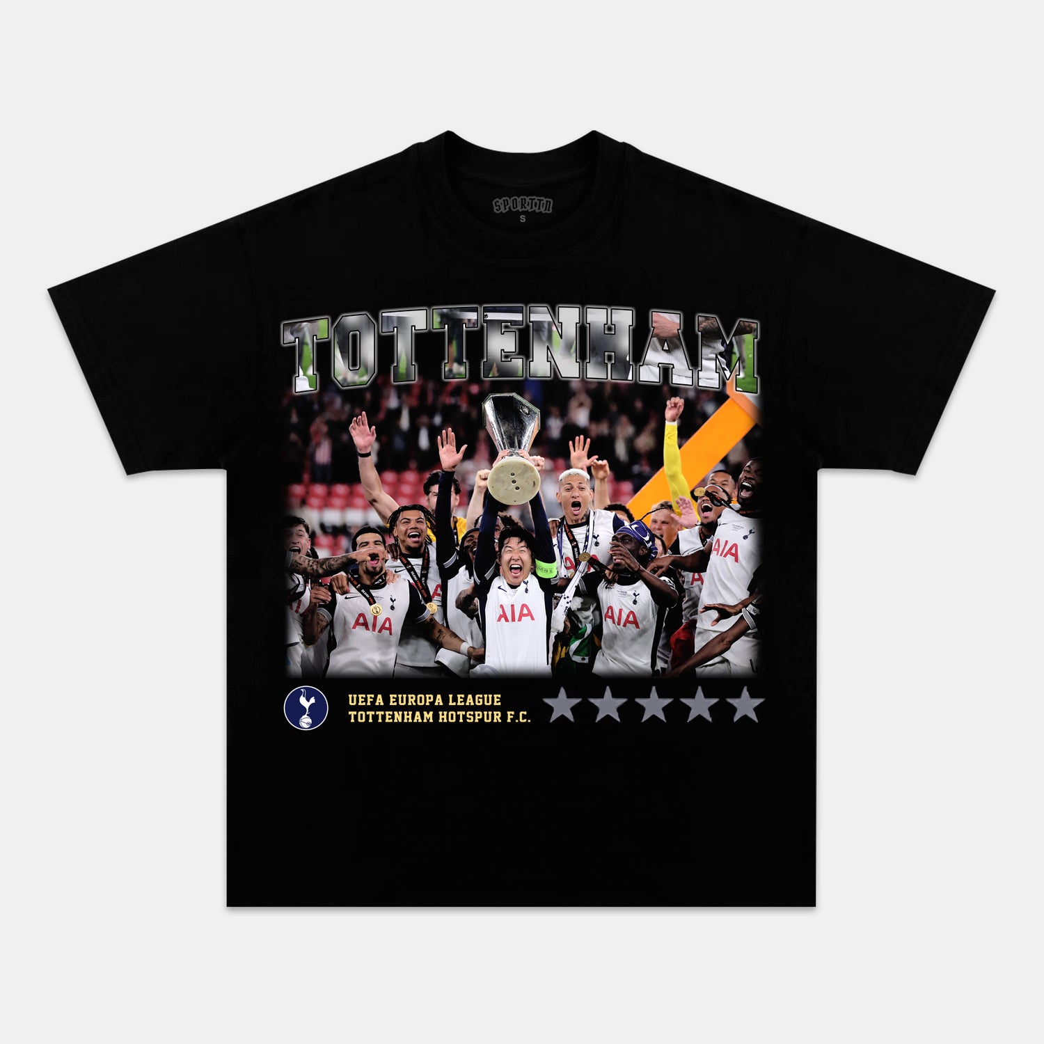 TOTTENHAM WIN THE EUROPA LEAGUE  V4 TEE