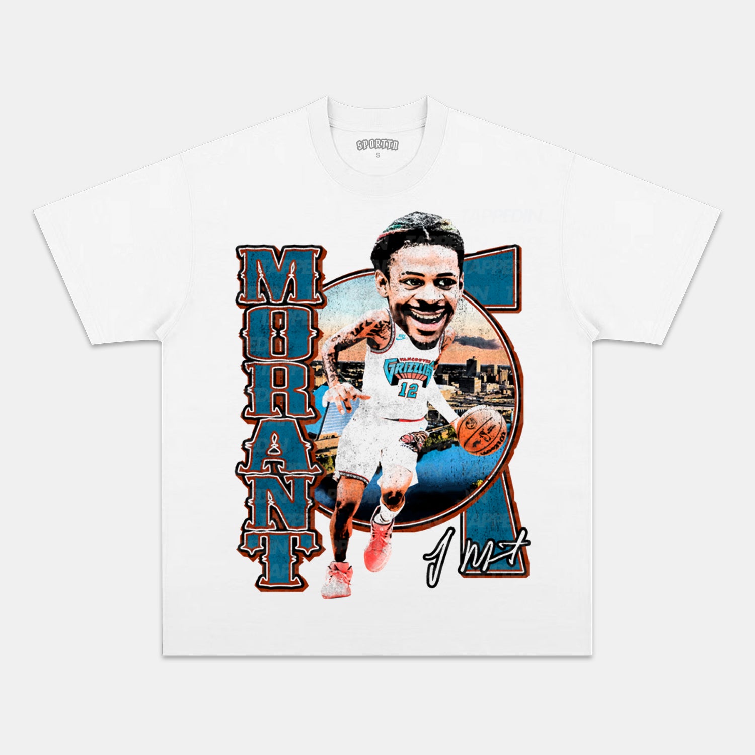 JA MORANT  BIG HEAD TEE