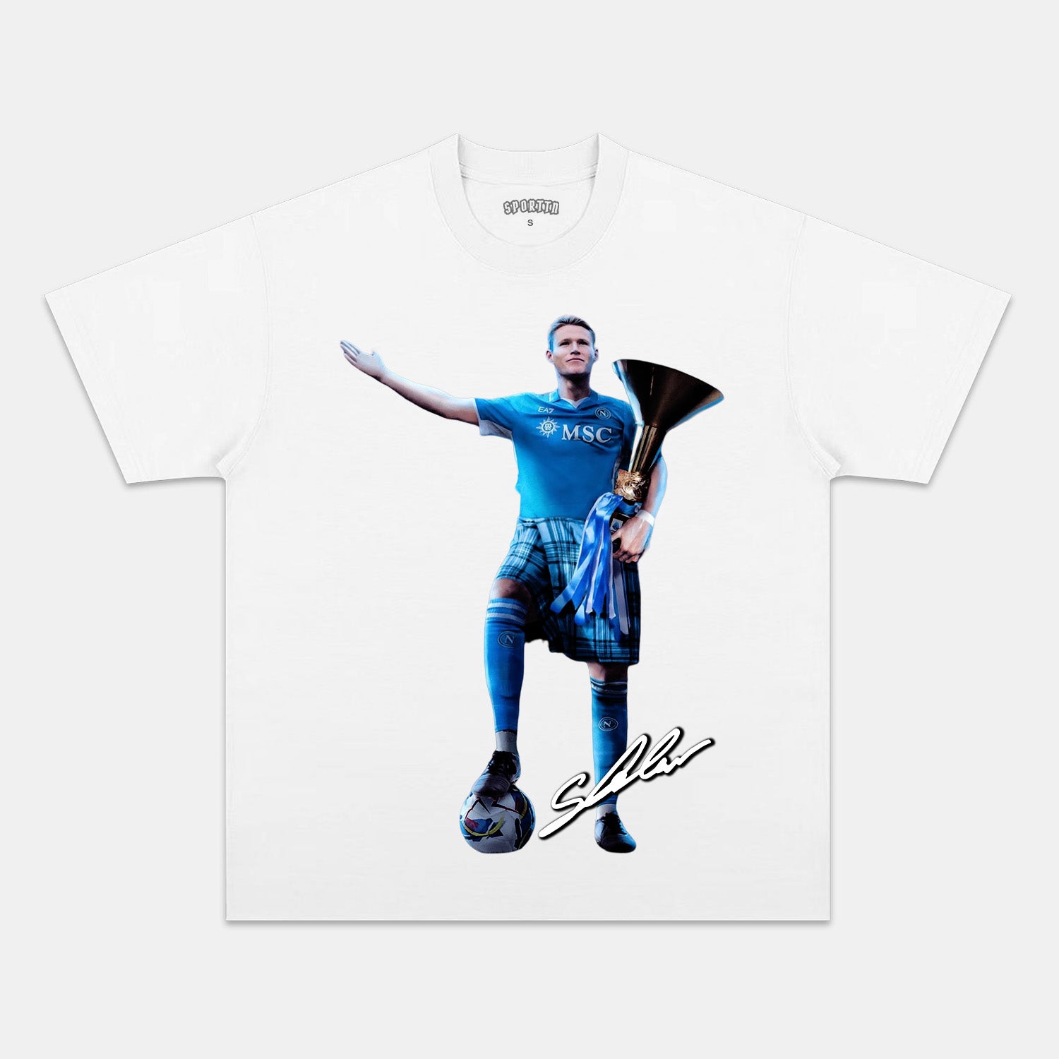 NAPOLI WIN 4TH SERIE A TITLE TEE