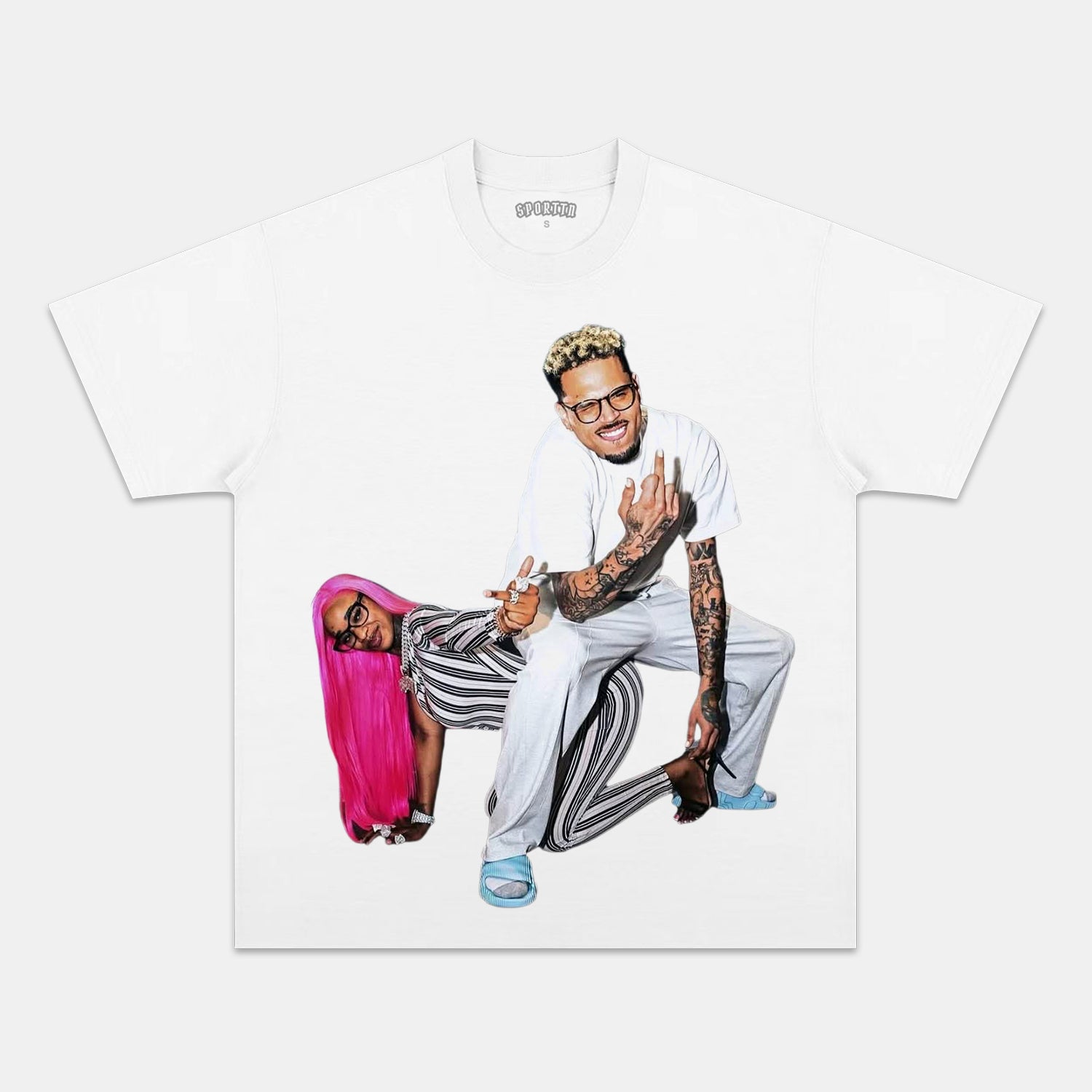 CHRIS BROWN & SEXYY RED TEE