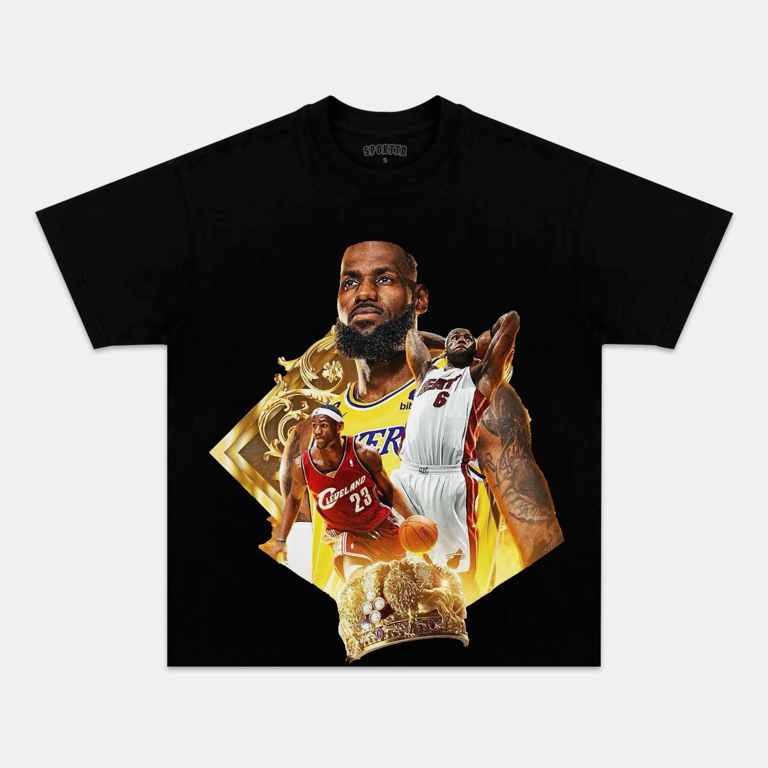 LEBRON JAMES VINTAGE TEE