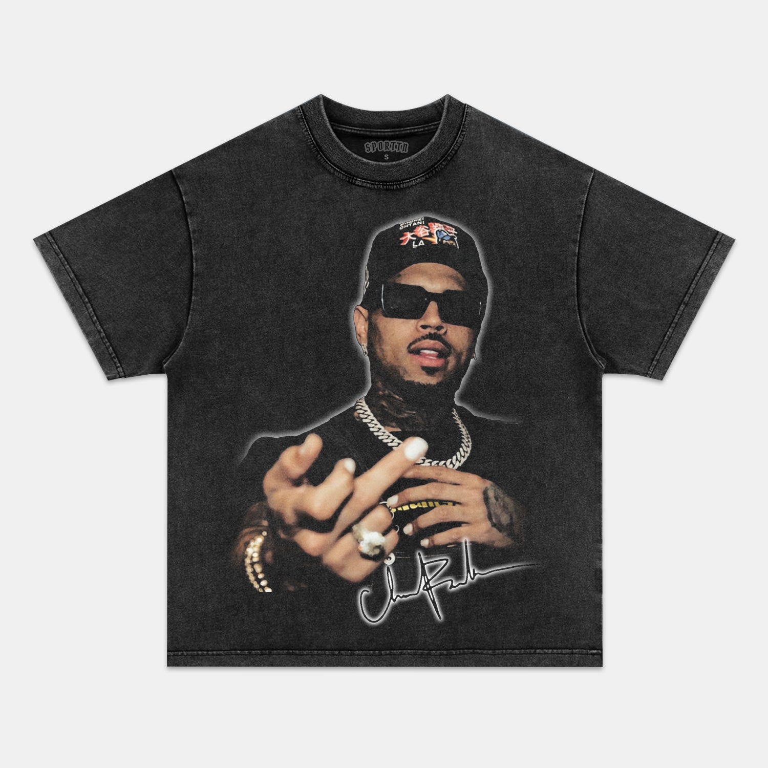 CHRIS BROWN 5.22 TEE