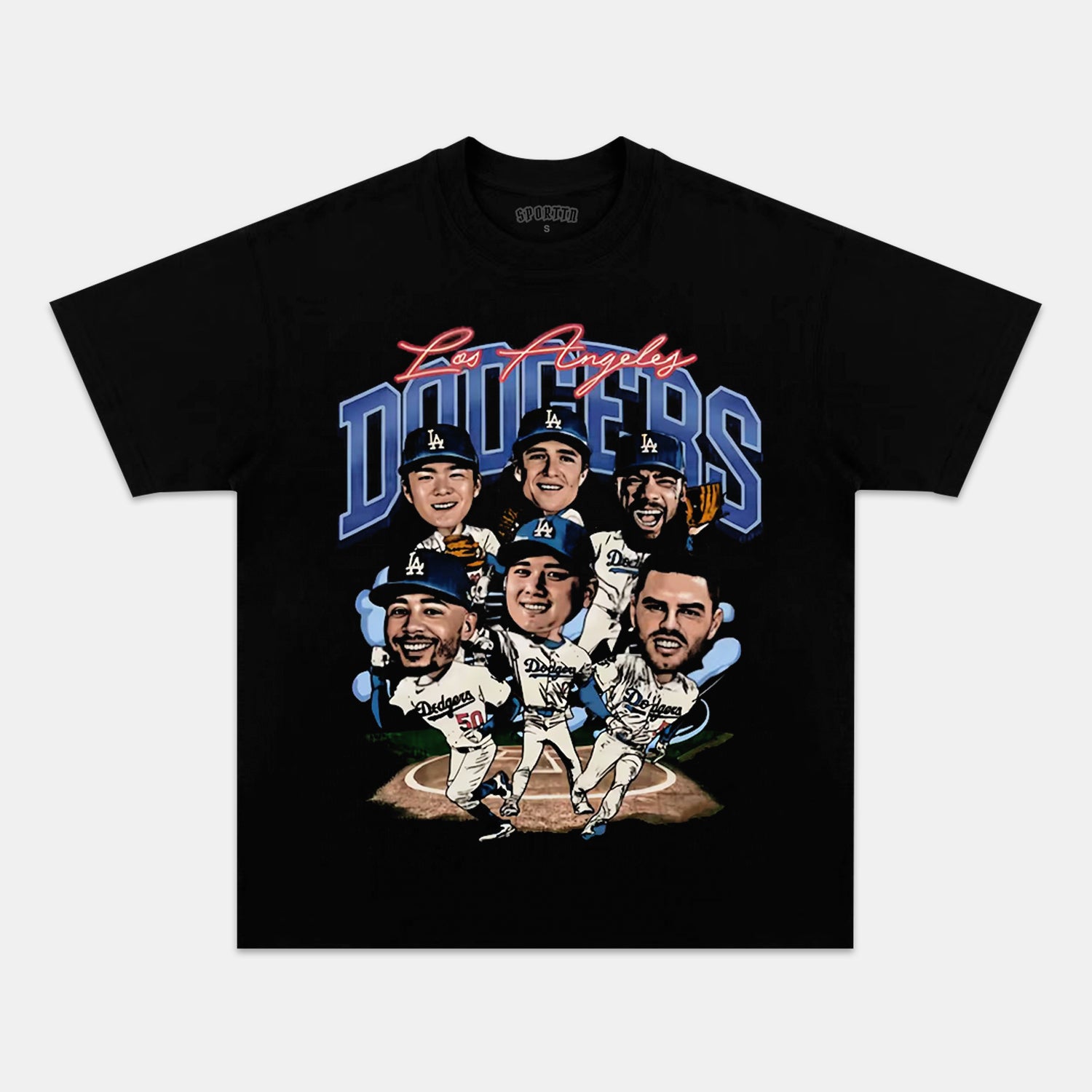 2025 BIG HEAD DODGERS TEE
