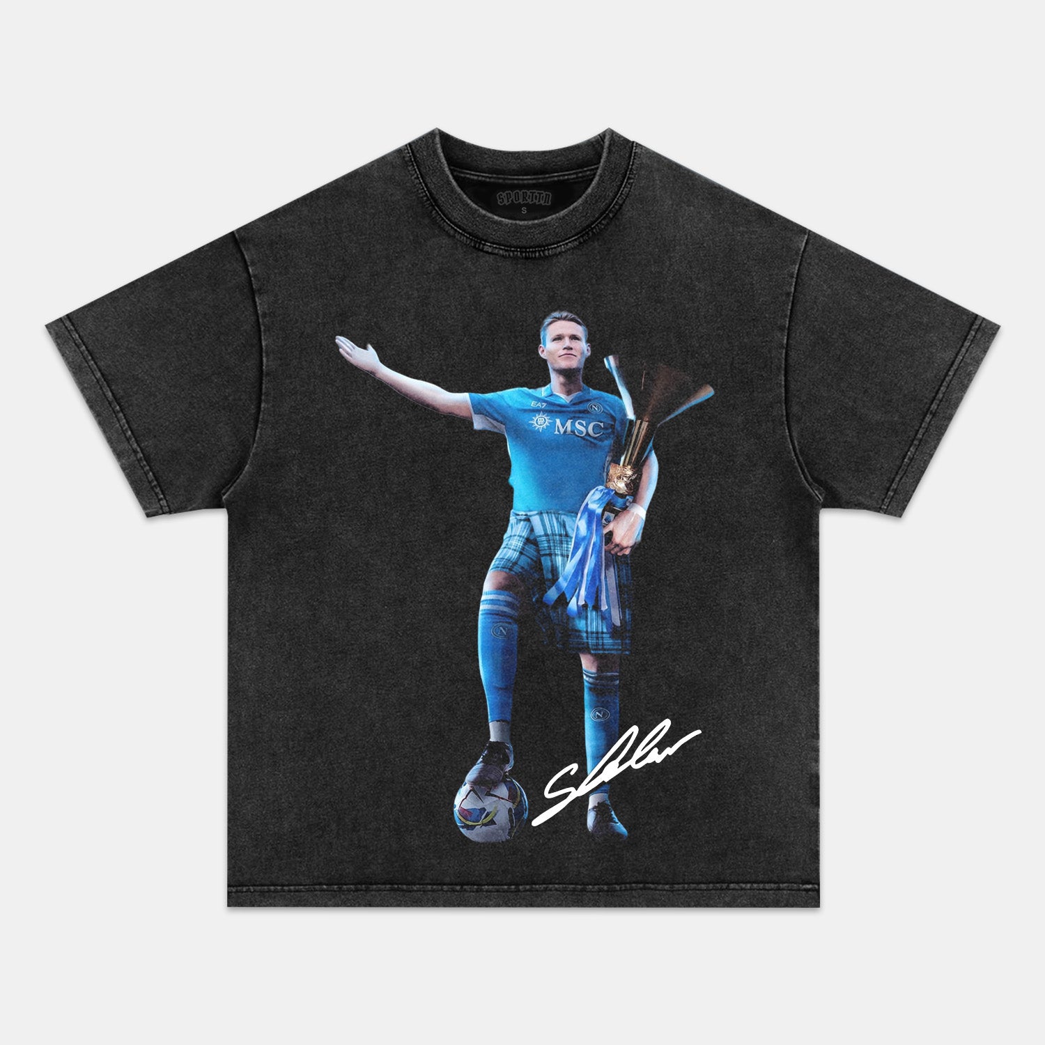 NAPOLI WIN 4TH SERIE A TITLE TEE