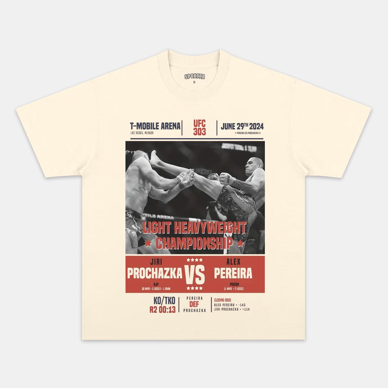 PROCHAZKA VS PEREIRA TEE