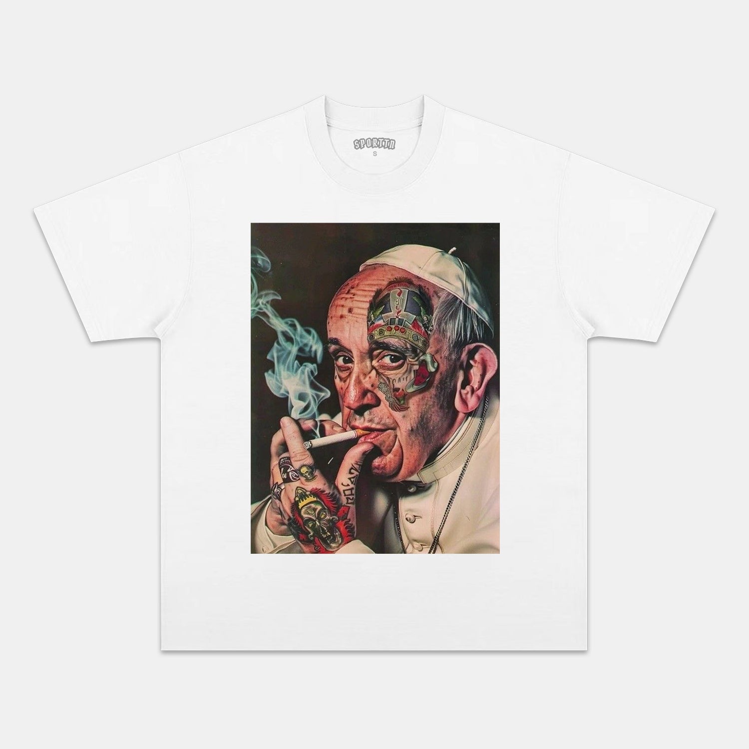 POPE FRANCIS 2025 V2 TEE