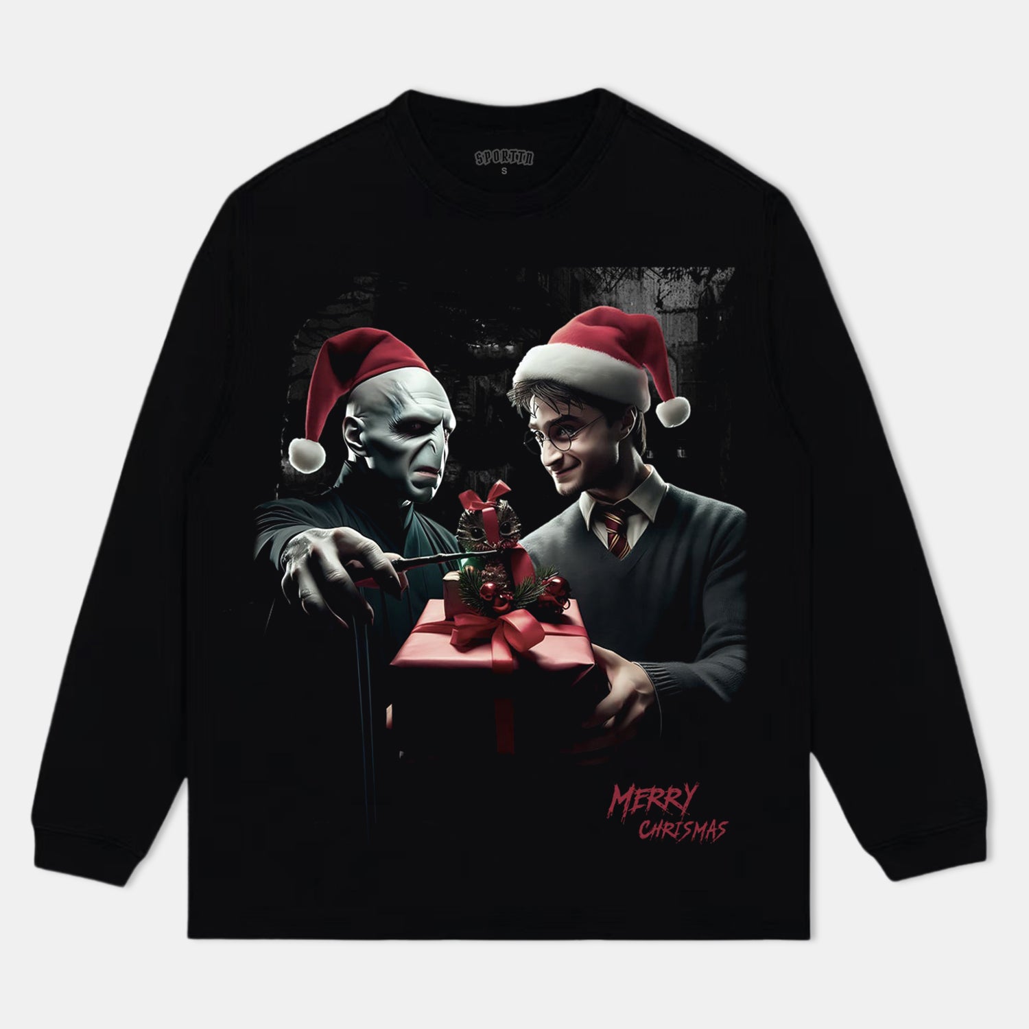 CHRISTMAS-HARRY POTTER TEE