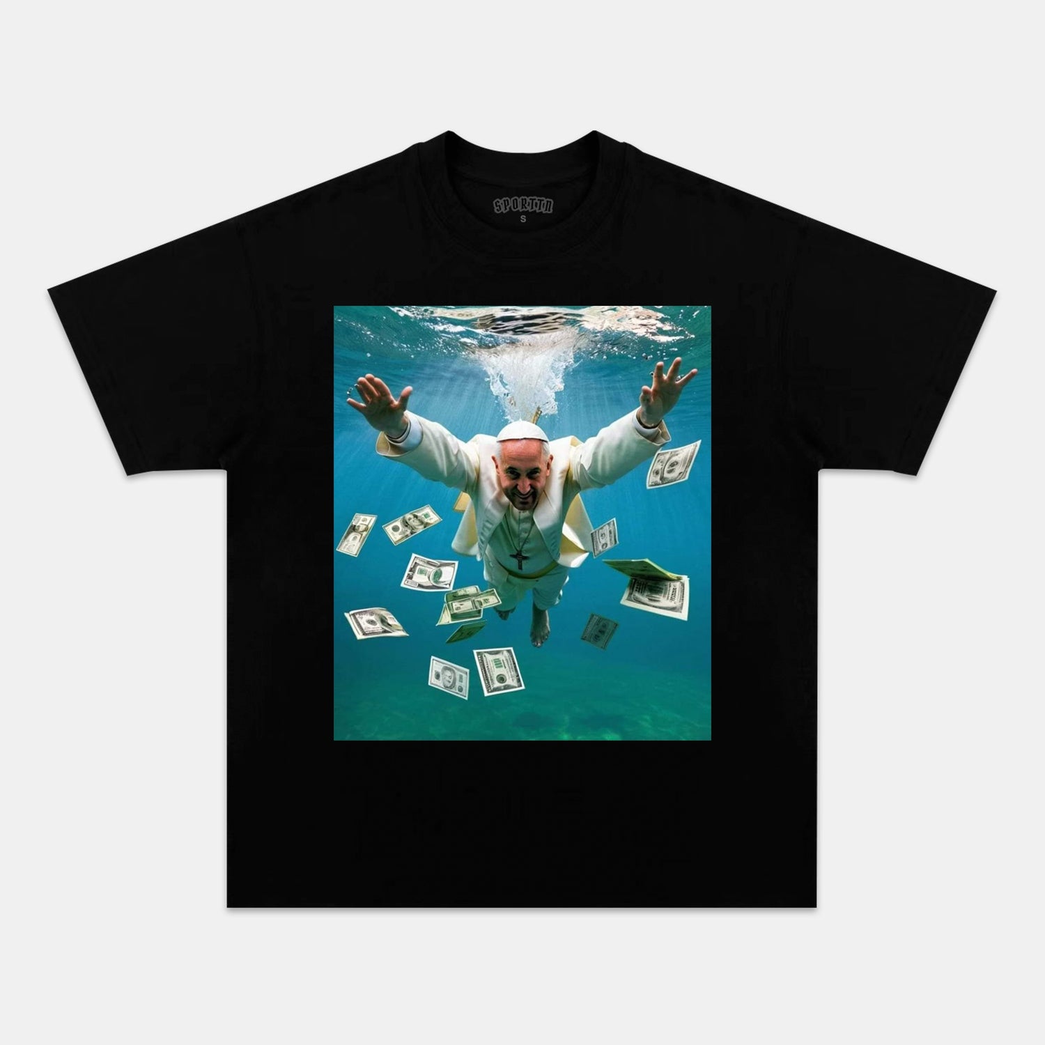 POPE FRANCIS 2025 V3 TEE