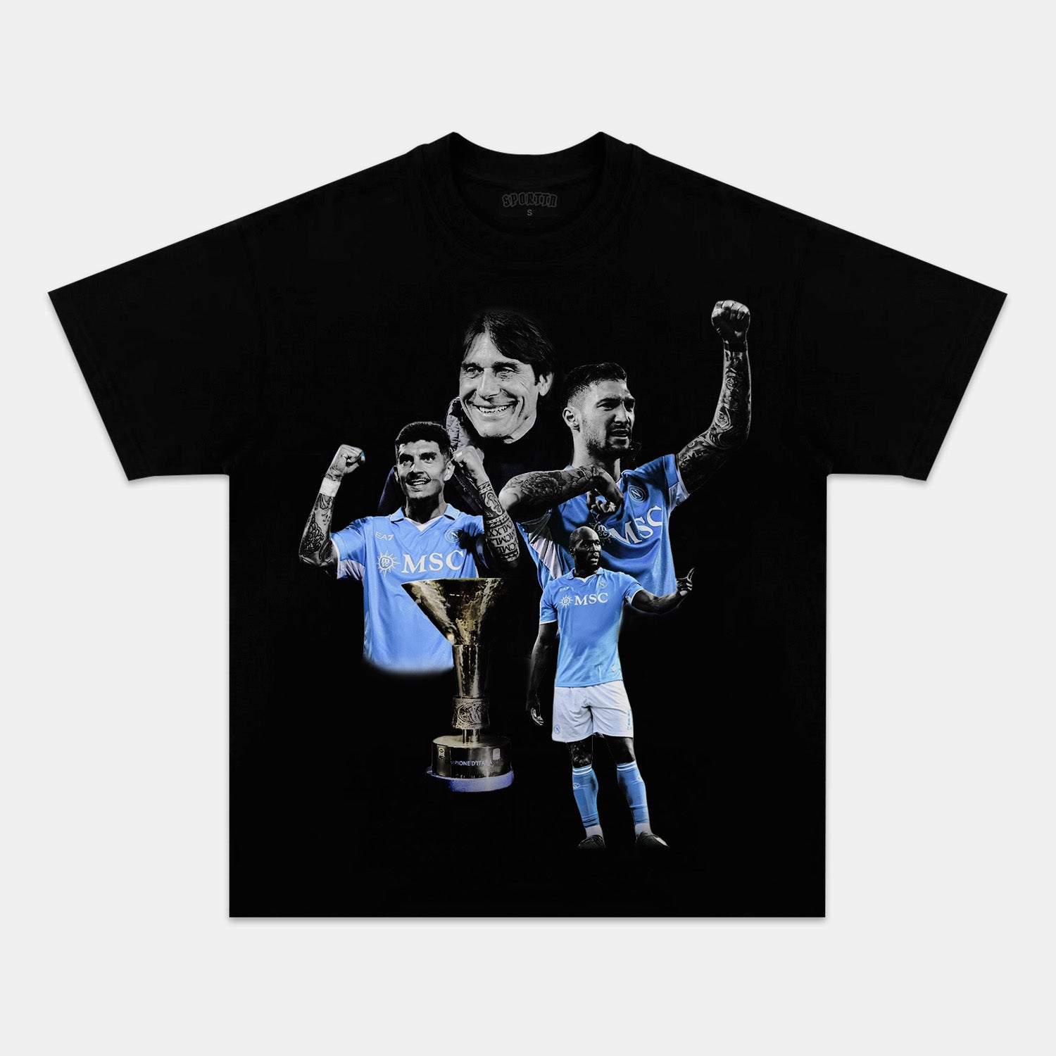 NAPOLI WIN 4TH SERIE A TITLE TEE