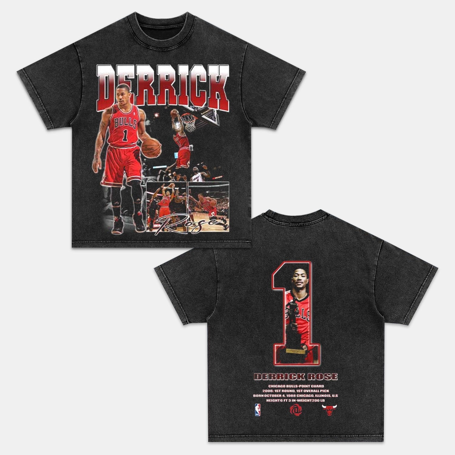 DERRICK ROSE TEE 2.0