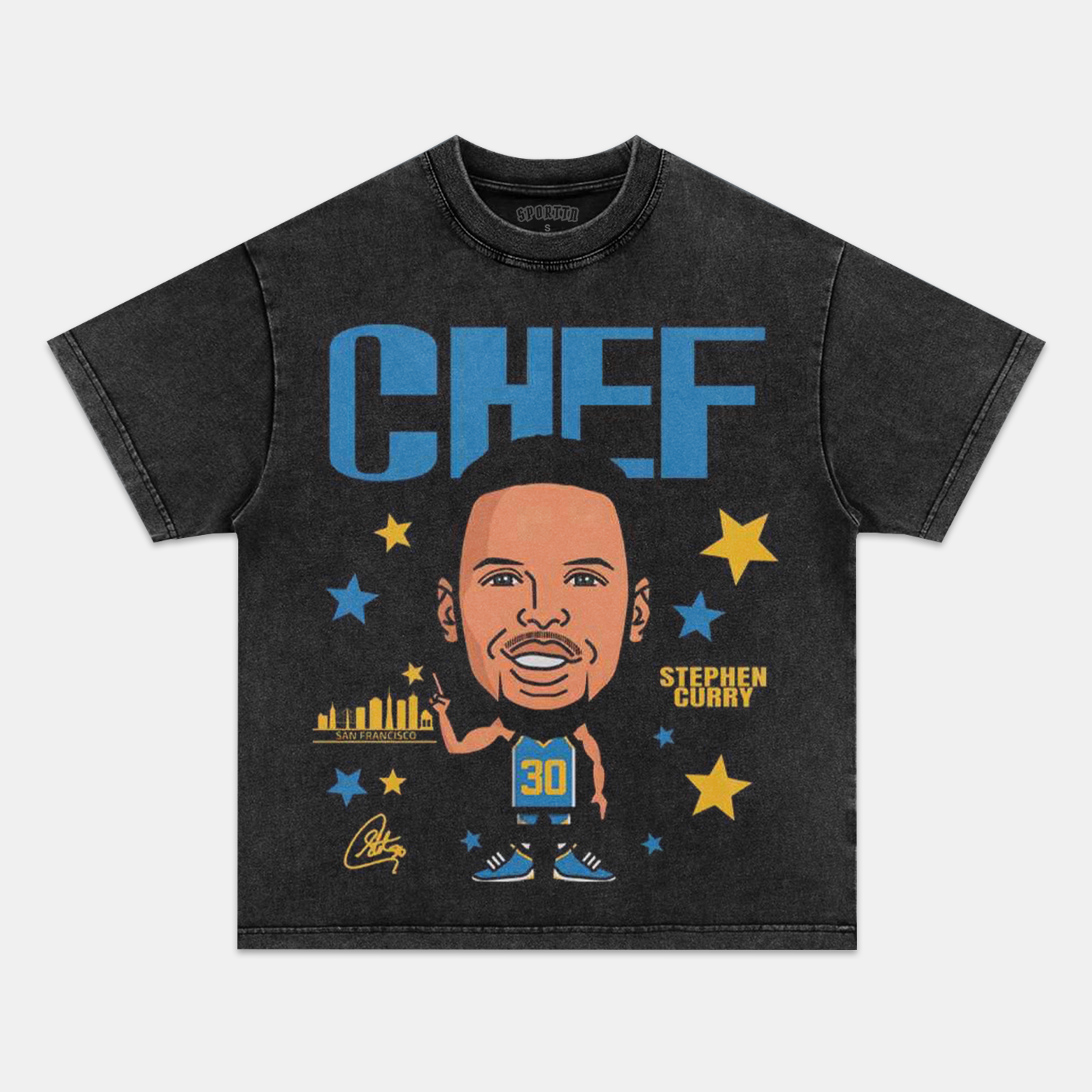 CURRY CARTOON TEE