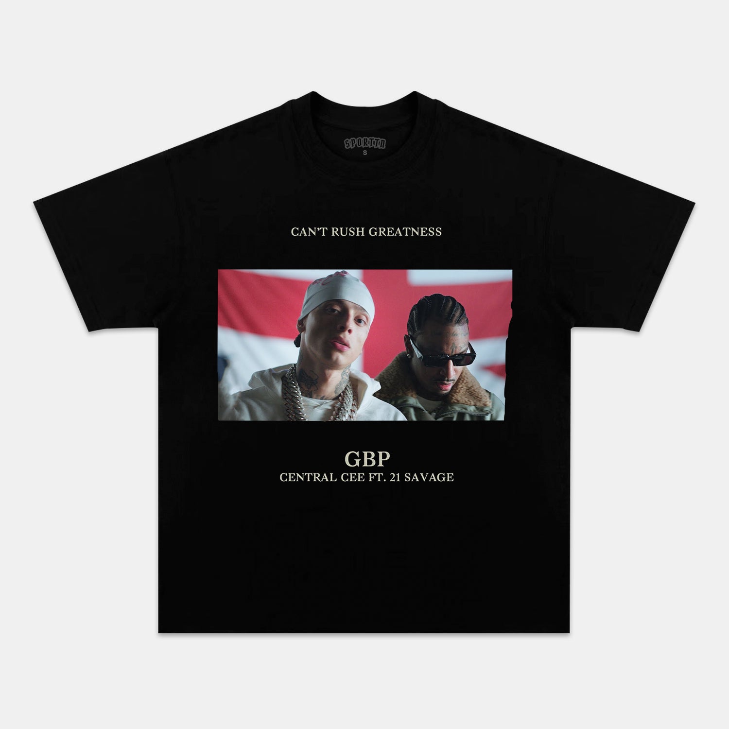 CENTRAL CEE & 21 SAVAGE GBP TEE
