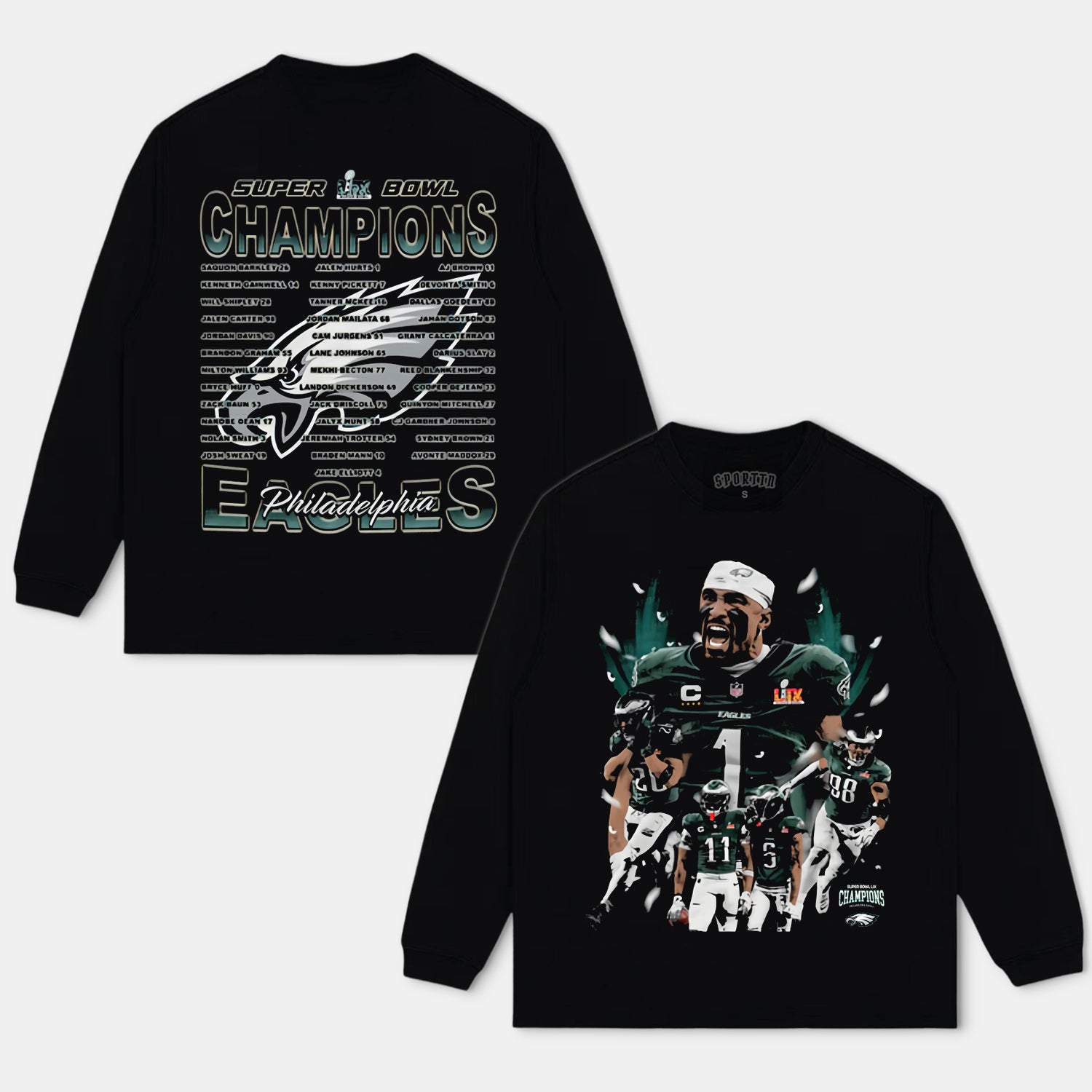 SUPER BOWL LIX CHAMPS TEE