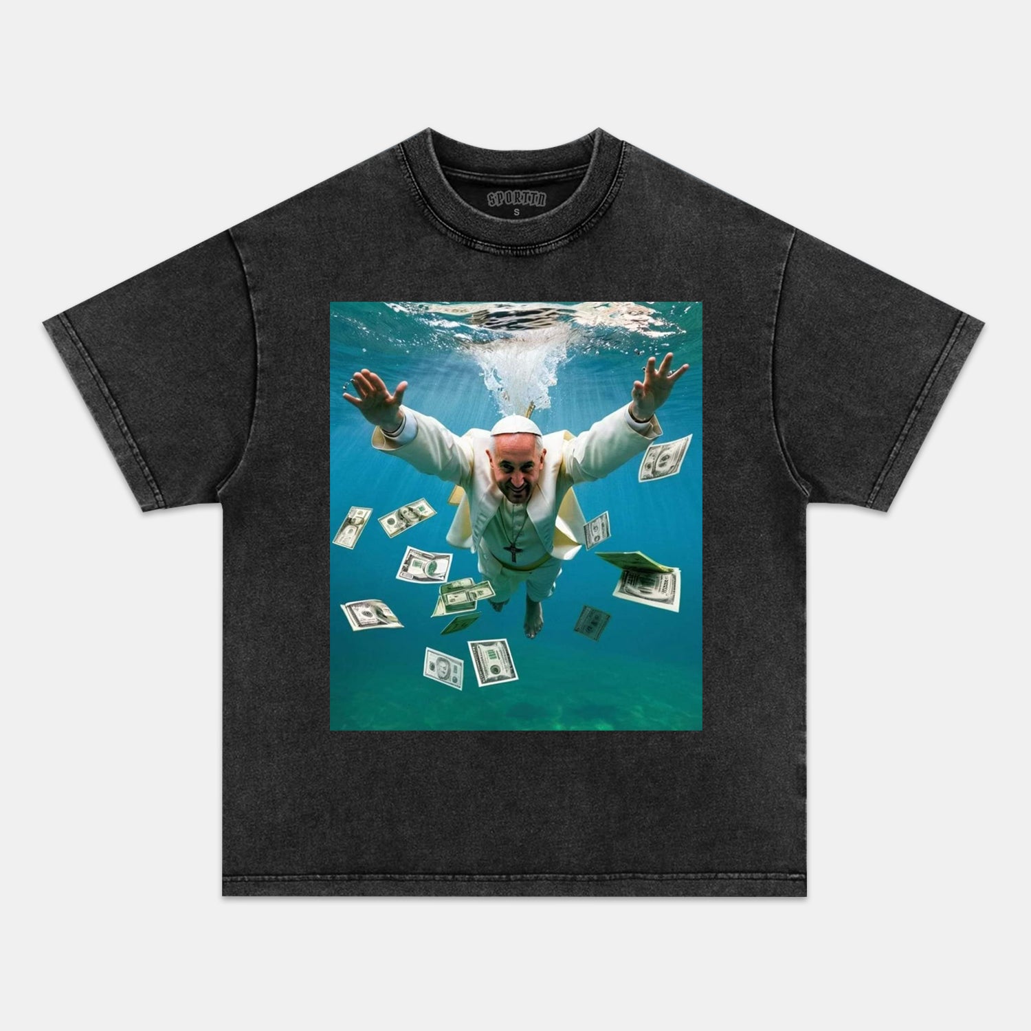 POPE FRANCIS 2025 V3 TEE