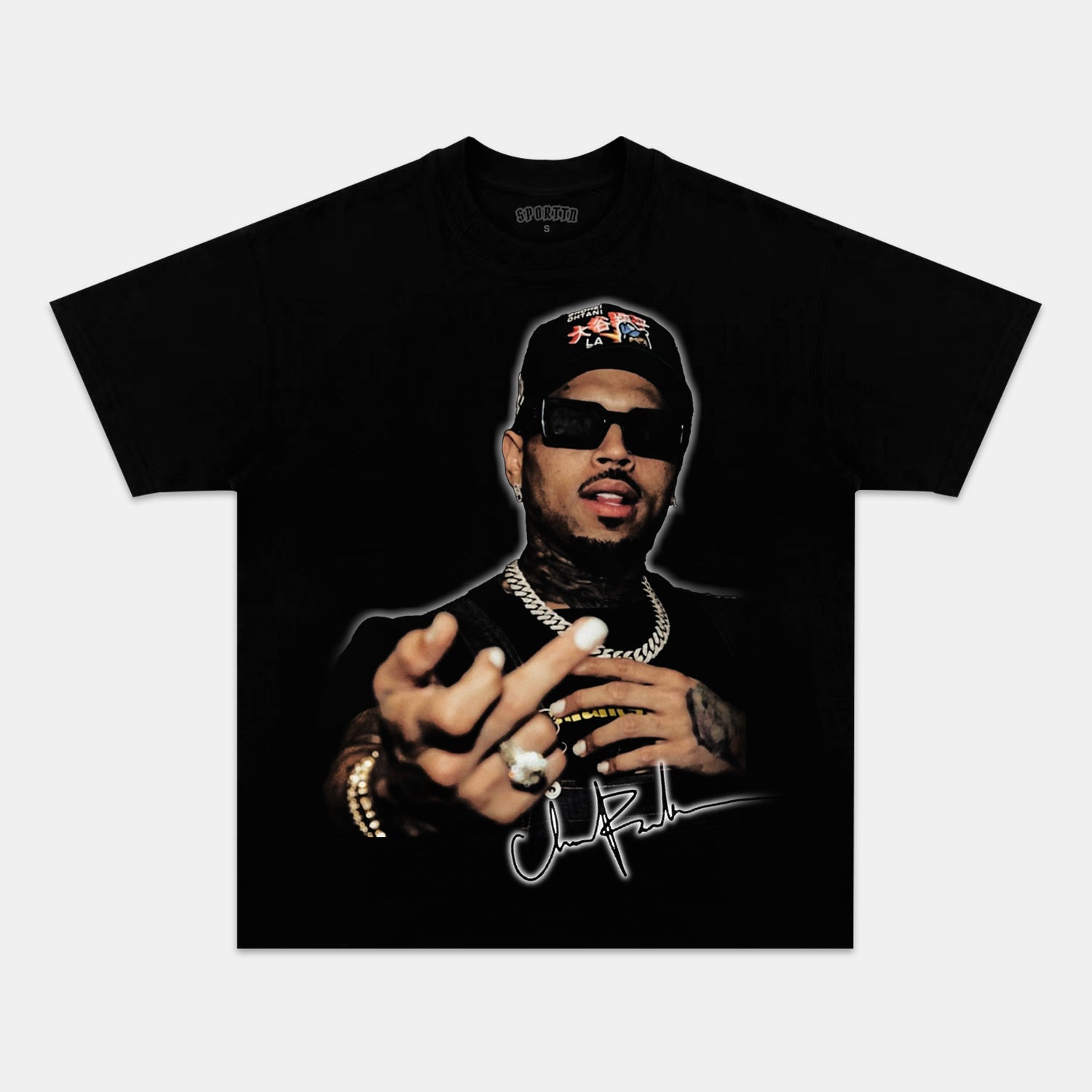 CHRIS BROWN 5.22 TEE