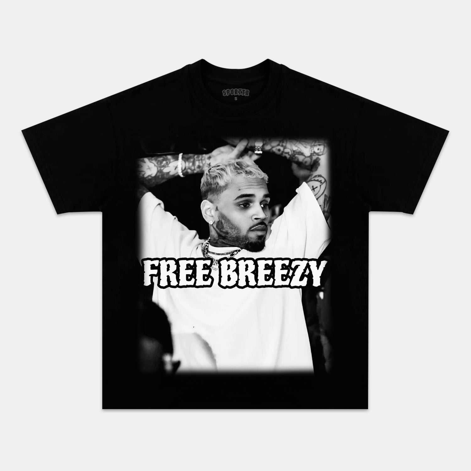 FREE BREEZY & CHRIS BROWN TEE