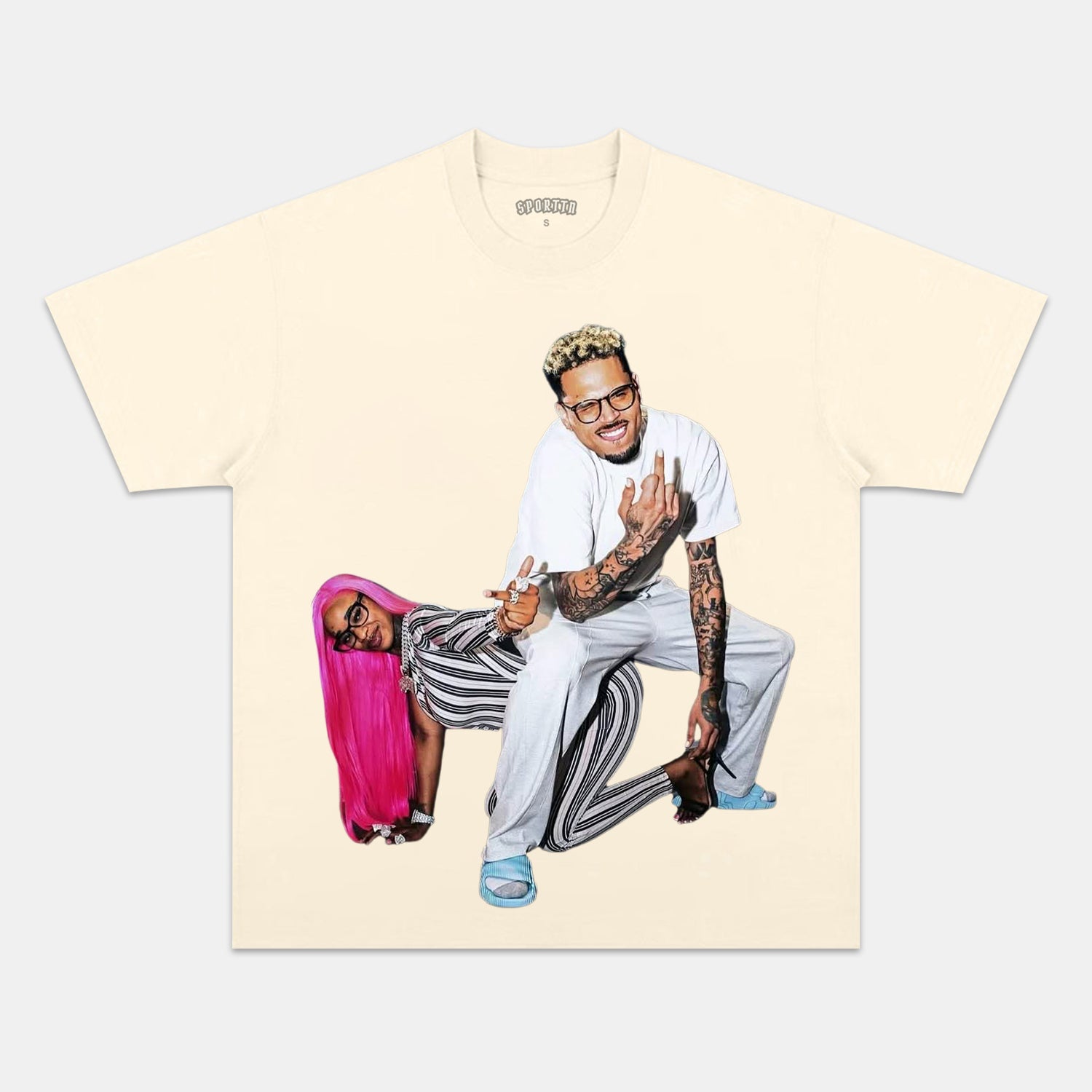 CHRIS BROWN & SEXYY RED TEE